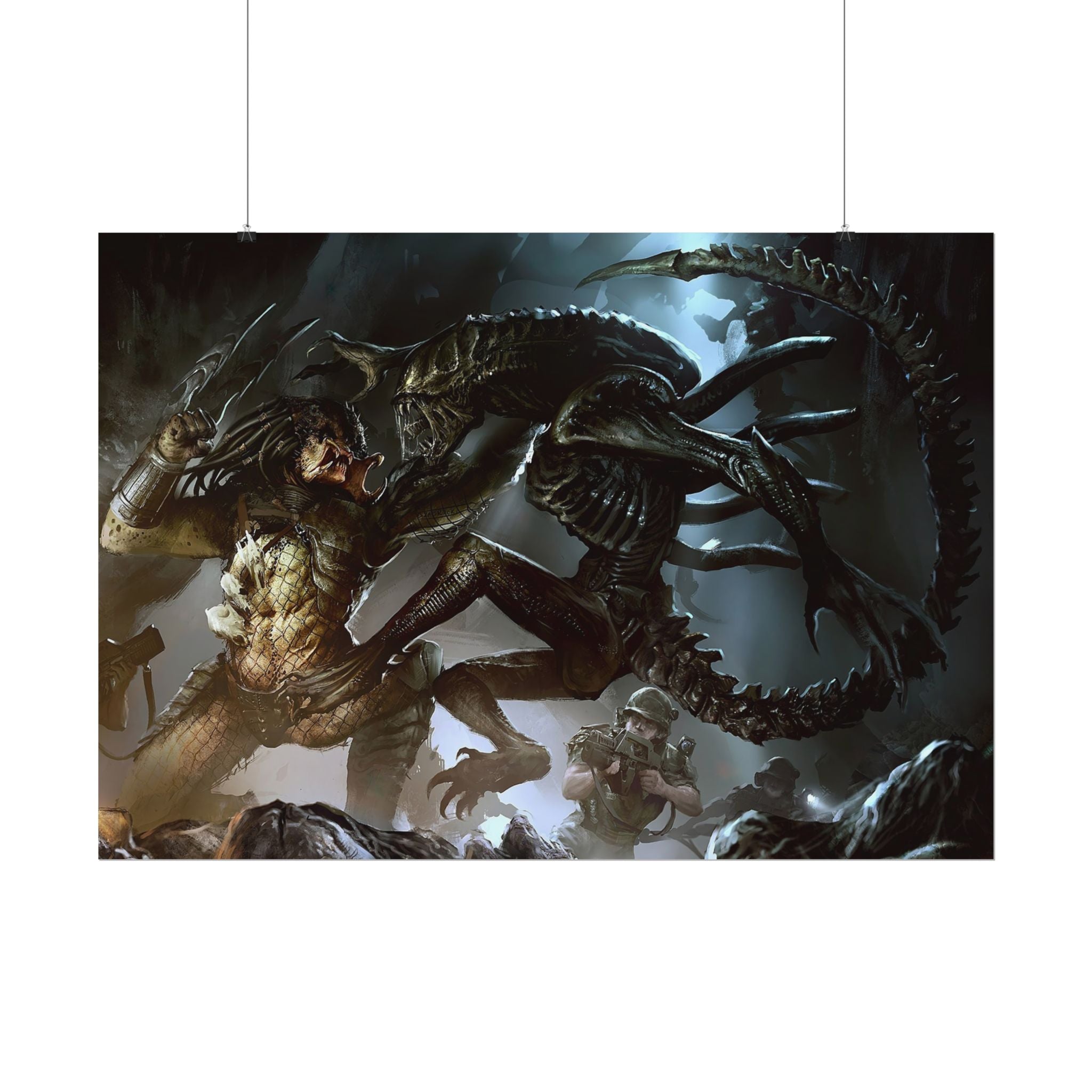 predator-alien-poster-print-xenomorph-si-fi-home-decor-movie-poster-pretador-fantasy-art