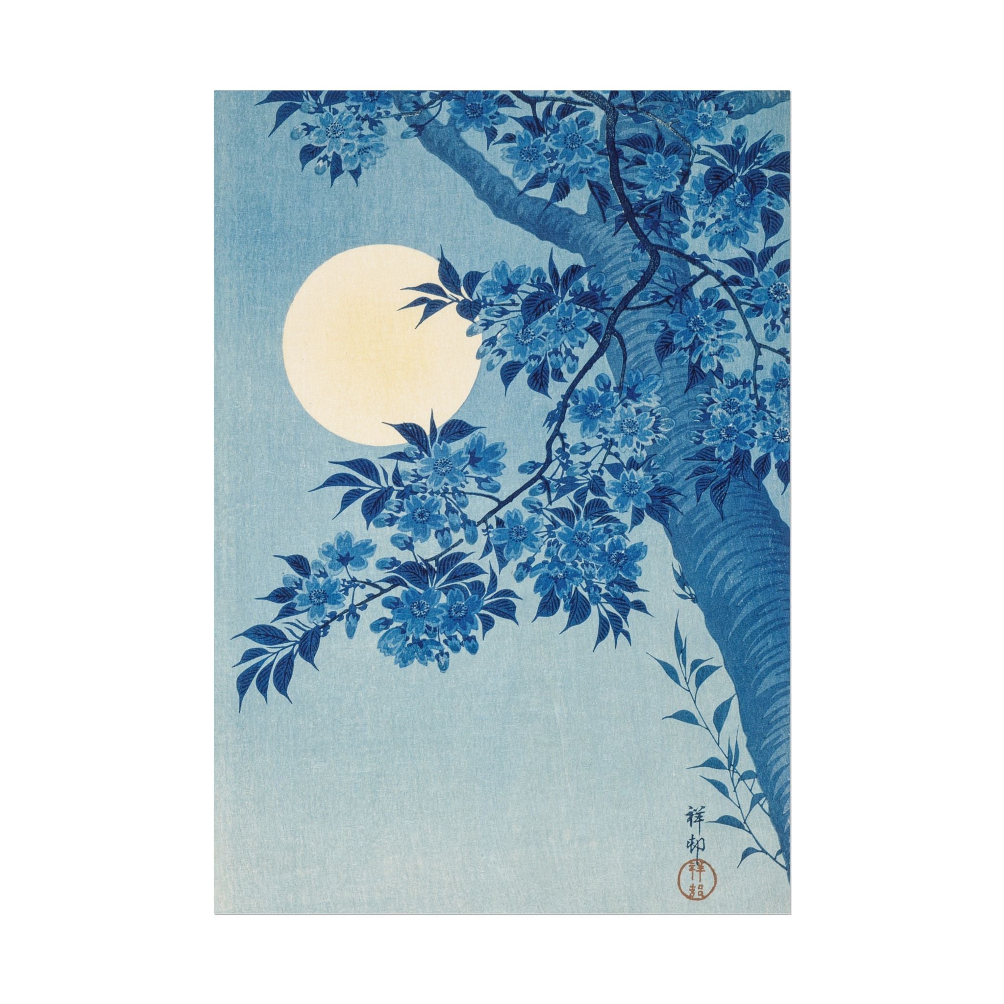 poster-print-blossoming-cherry-on-a-moonlit-night-ohara-koson-floral-home-decor-living-room-wall-art-poster-gift-japandi-post