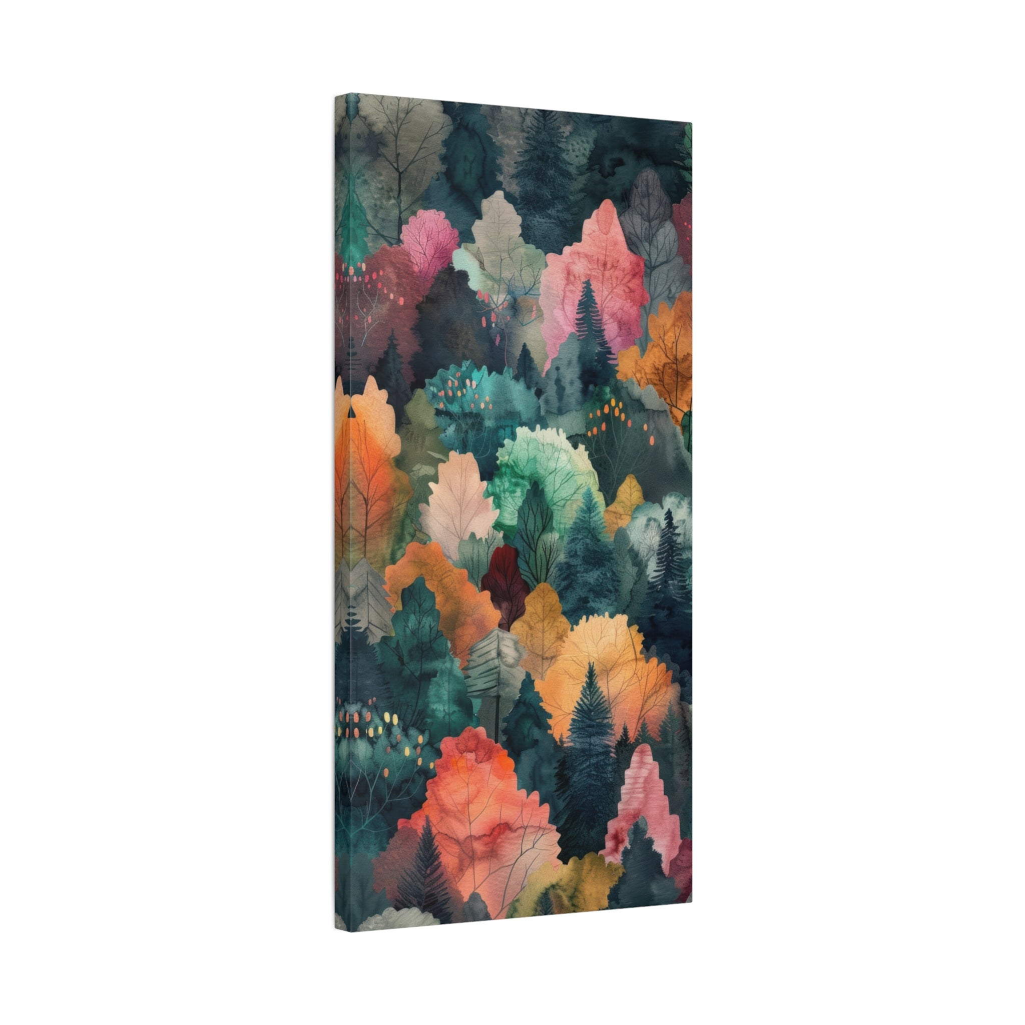 canvas-wall-art-autumn-watercolor-decor-fall-decor-pastel-colors-nature-decor-fall-canvas-wall-art-matte-canvas