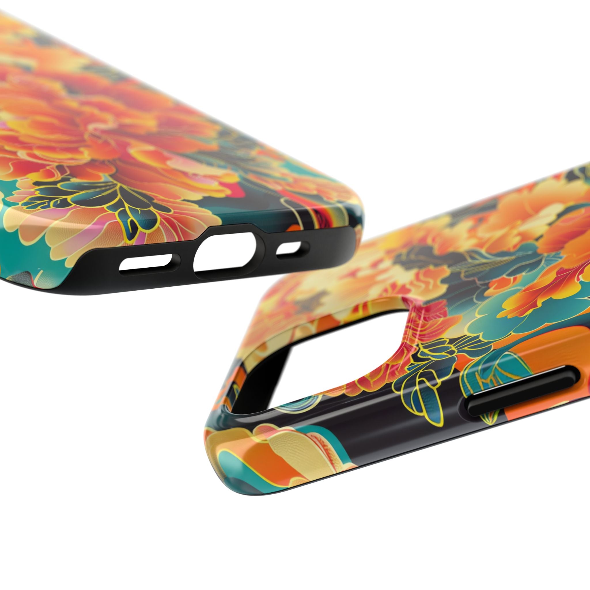 iphone-tough-case-retro-japanese-flowers-floral-phone-cover-vintage-japanese-style-protective-phone-case-asian-floral-design-