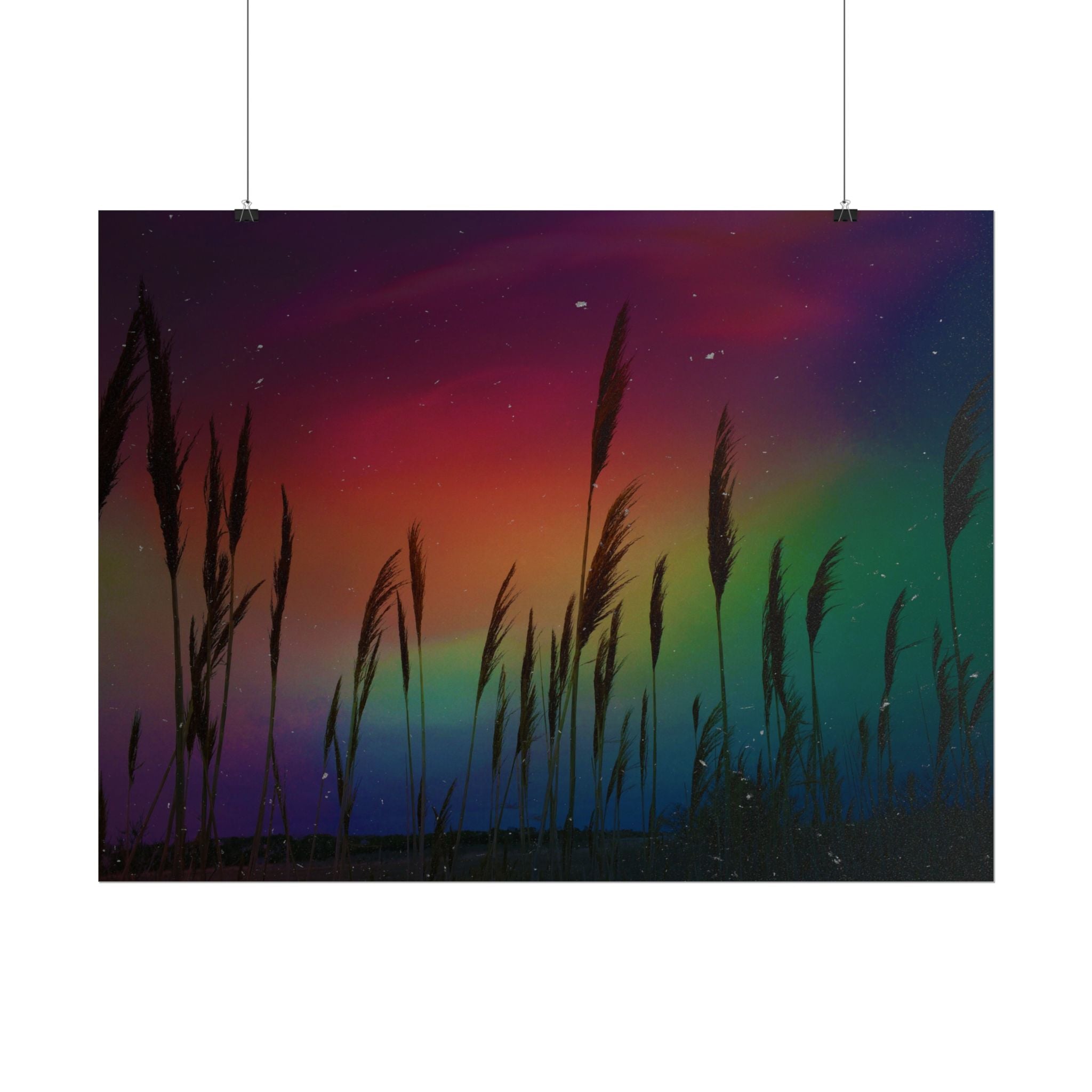 aurora-borealis-poster-wall-art-scenery-northern-lights-poster-print-home-wall-decor-starry-night-picture-housewarming-gifts-