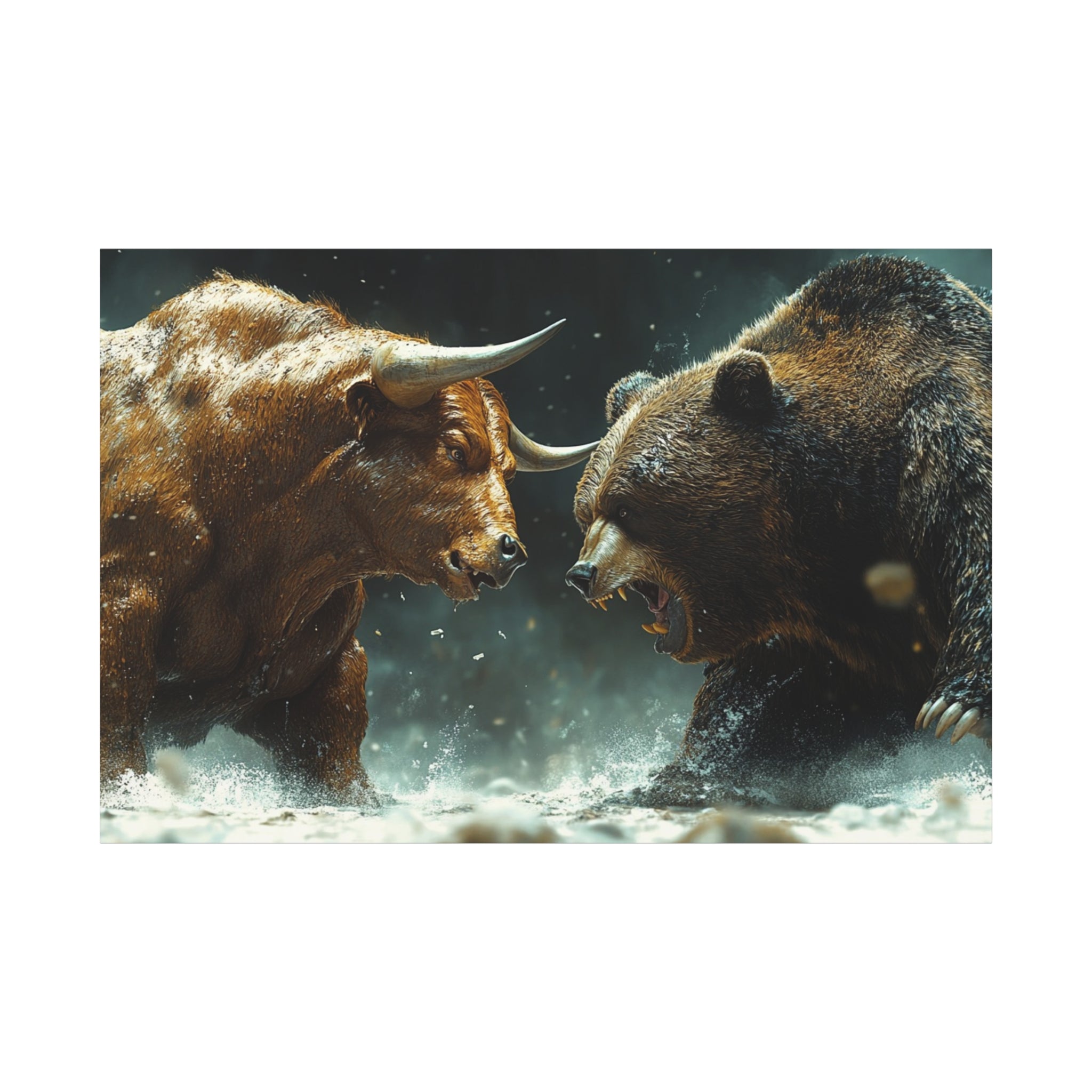 canvas-wall-art-bull-vs-bear-finance-crypto-stretched-canvas-stock-market-decor-wall-street-painting-investment-gift-financia