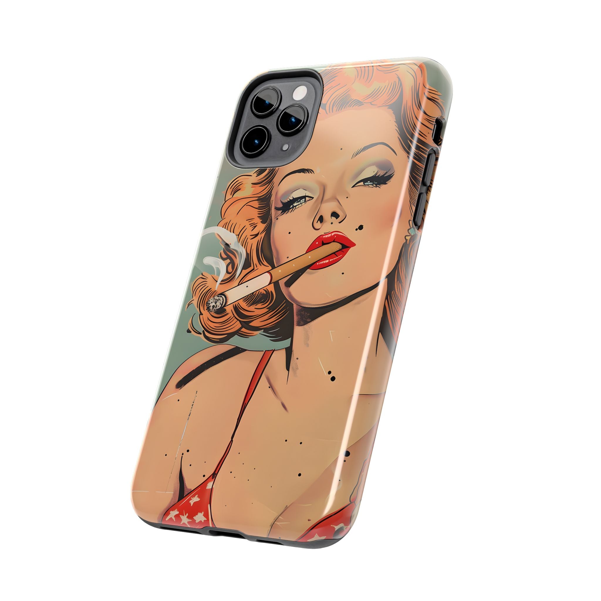 tough-phone-cases-vintage-pin-up-girl-iphone-cover-strong-phone-protector-retro-pinup-design-protective-smartphone-case