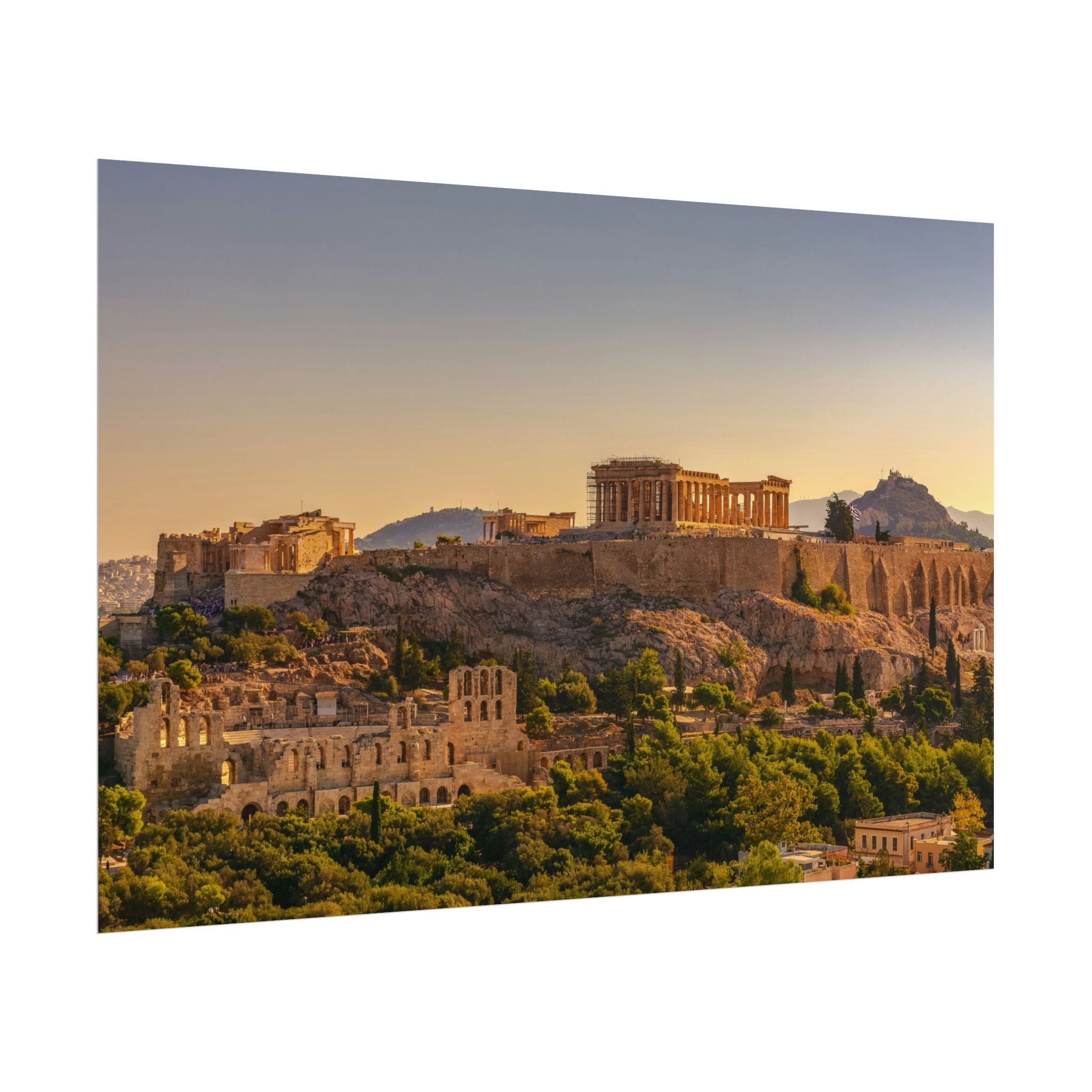 acropolis-panoramic-fine-art-poster-print-greek-wall-art-athens-greece-home-decor-travel-lover-gift-landscape