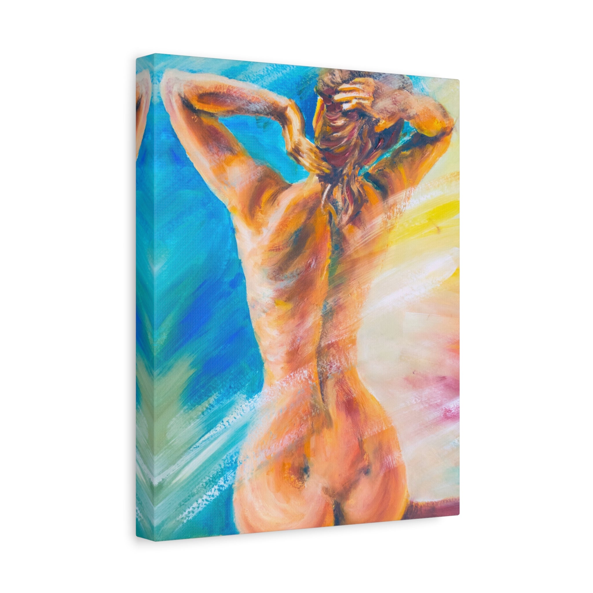 canvas-print-violin-naked-woman-body-oil-effect-wall-decor-matte-stretched-art-musician-gift-bedroom-decoration-living-room-a