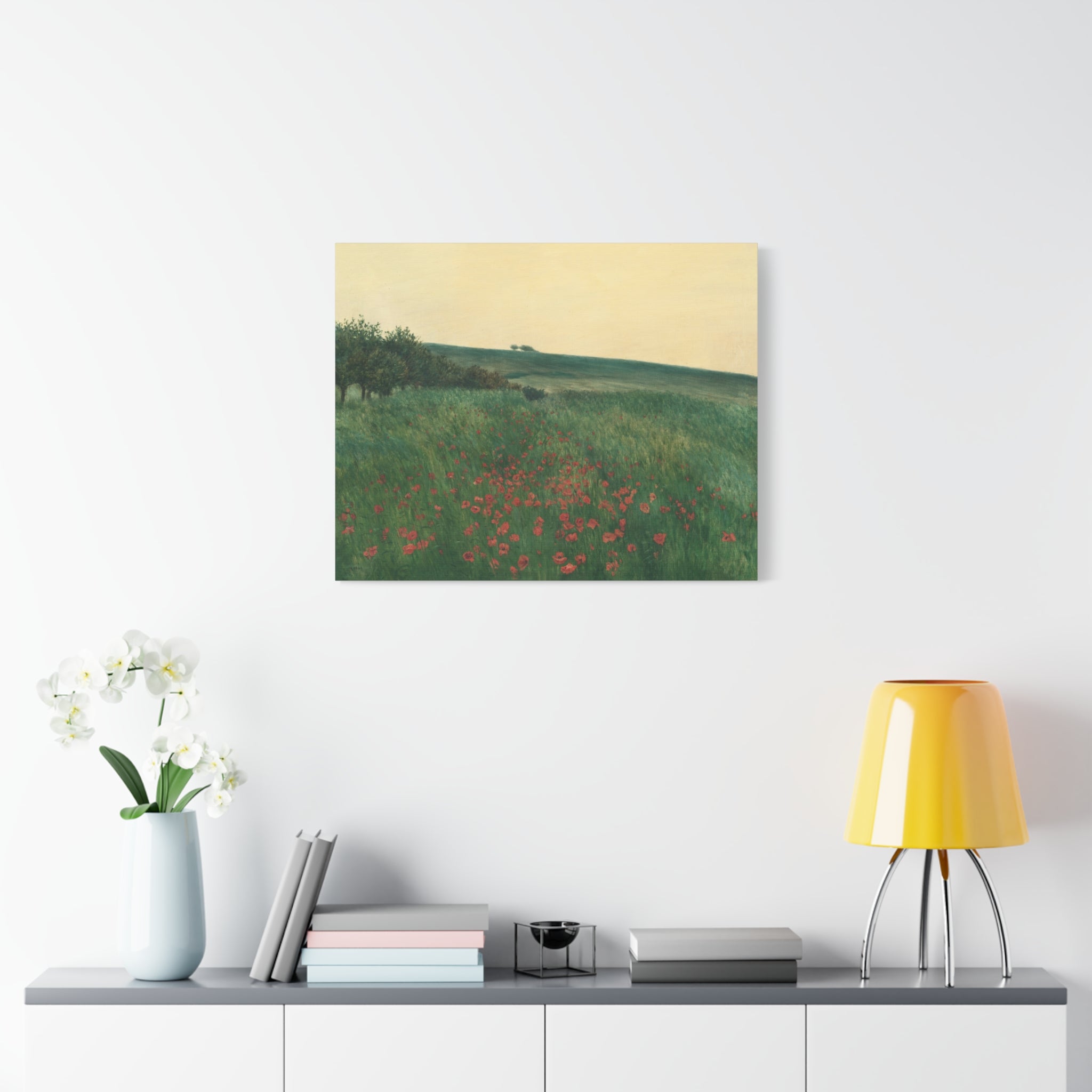 canvas-print-fields-art-print-fields-landscape-painting-red-poppies-frantisek-kavan-rustic-canvas-wall-art-farmhouse-wall-dec