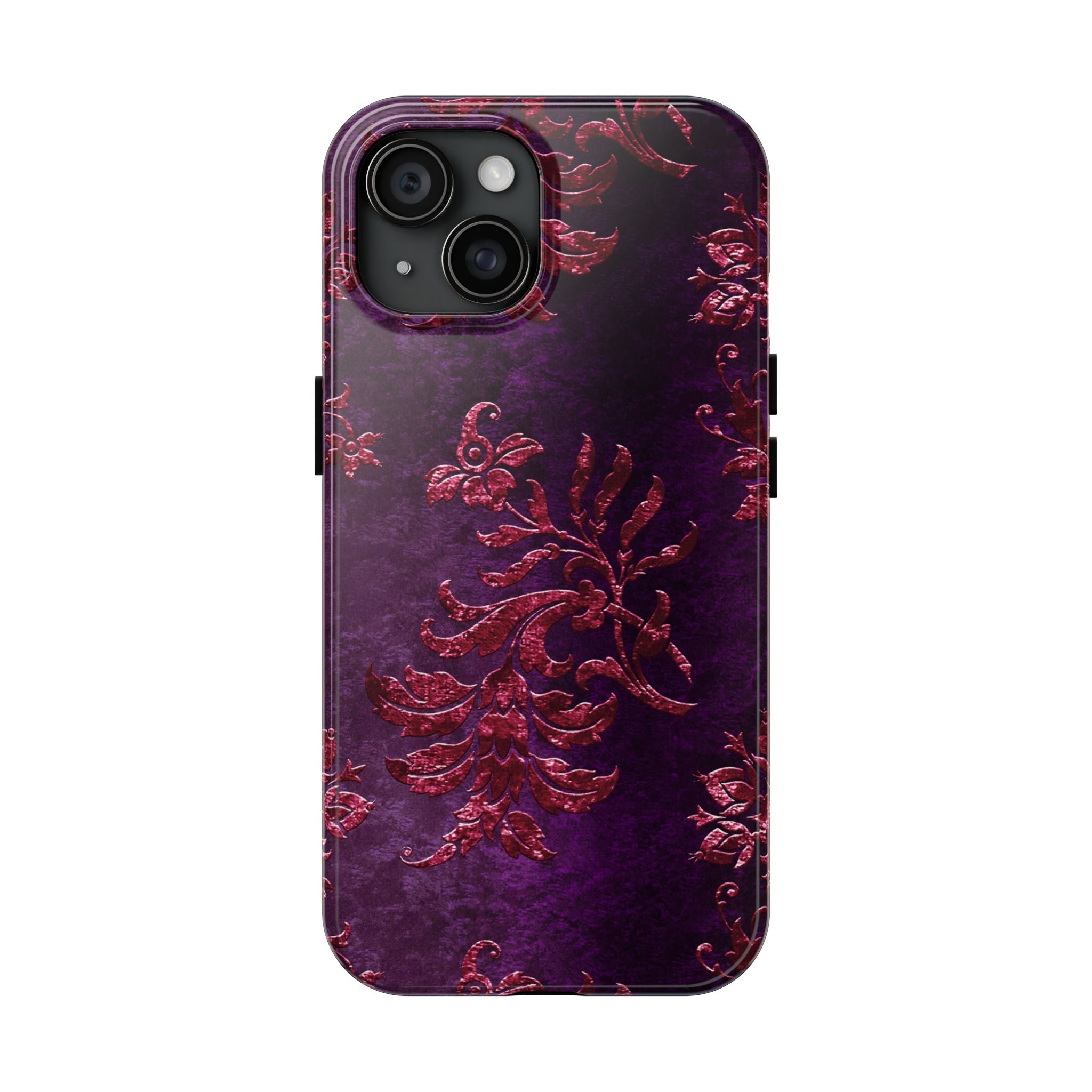 embossed-burgundy-velvet-tough-iphone-case-protective-iphone-cover-heavy-duty-iphone-case-rugged-phone-case-durable-smartphon