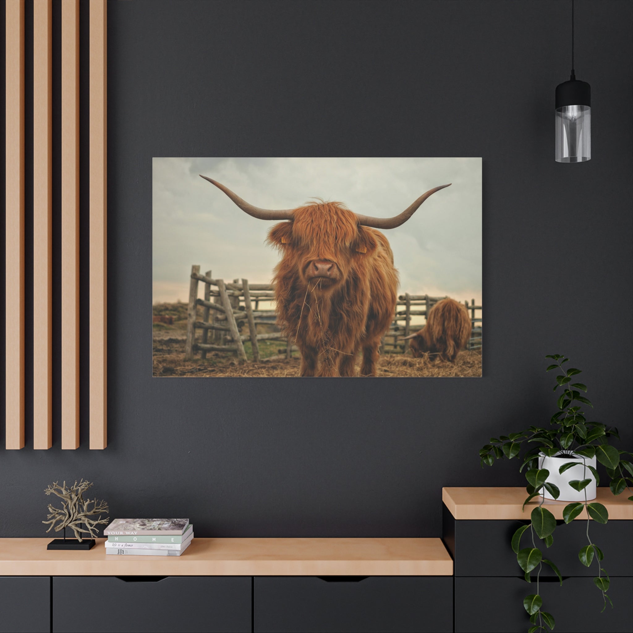 canvas-print-cow-art-home-decor-wall-art-farmhouse-art-living-room-decor-matte-canvas-print-cow-lovers-gift-scotland-highland