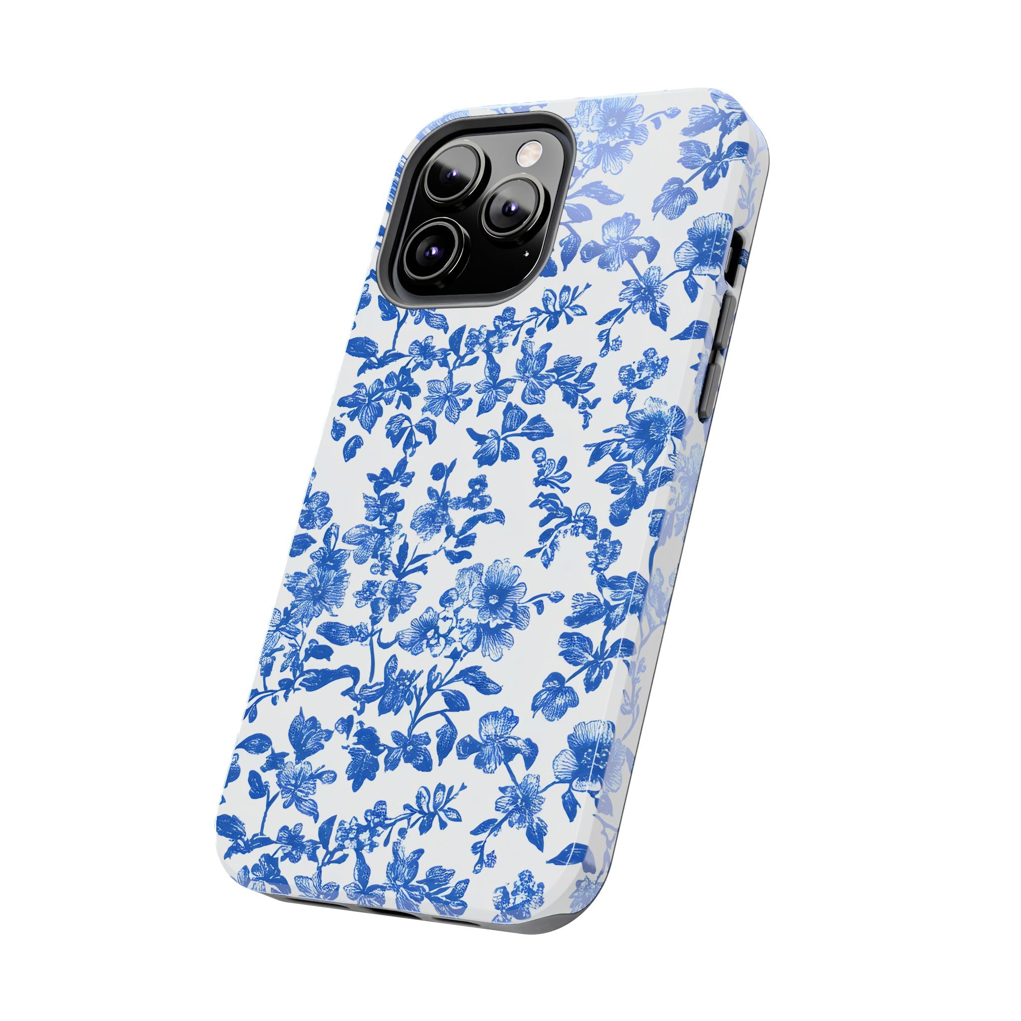 french-toile-floral-tough-iphone-case-blue-iphone-cover-protective-iphone-case-hard-shell-iphone-case-vintage-design-phone-ca