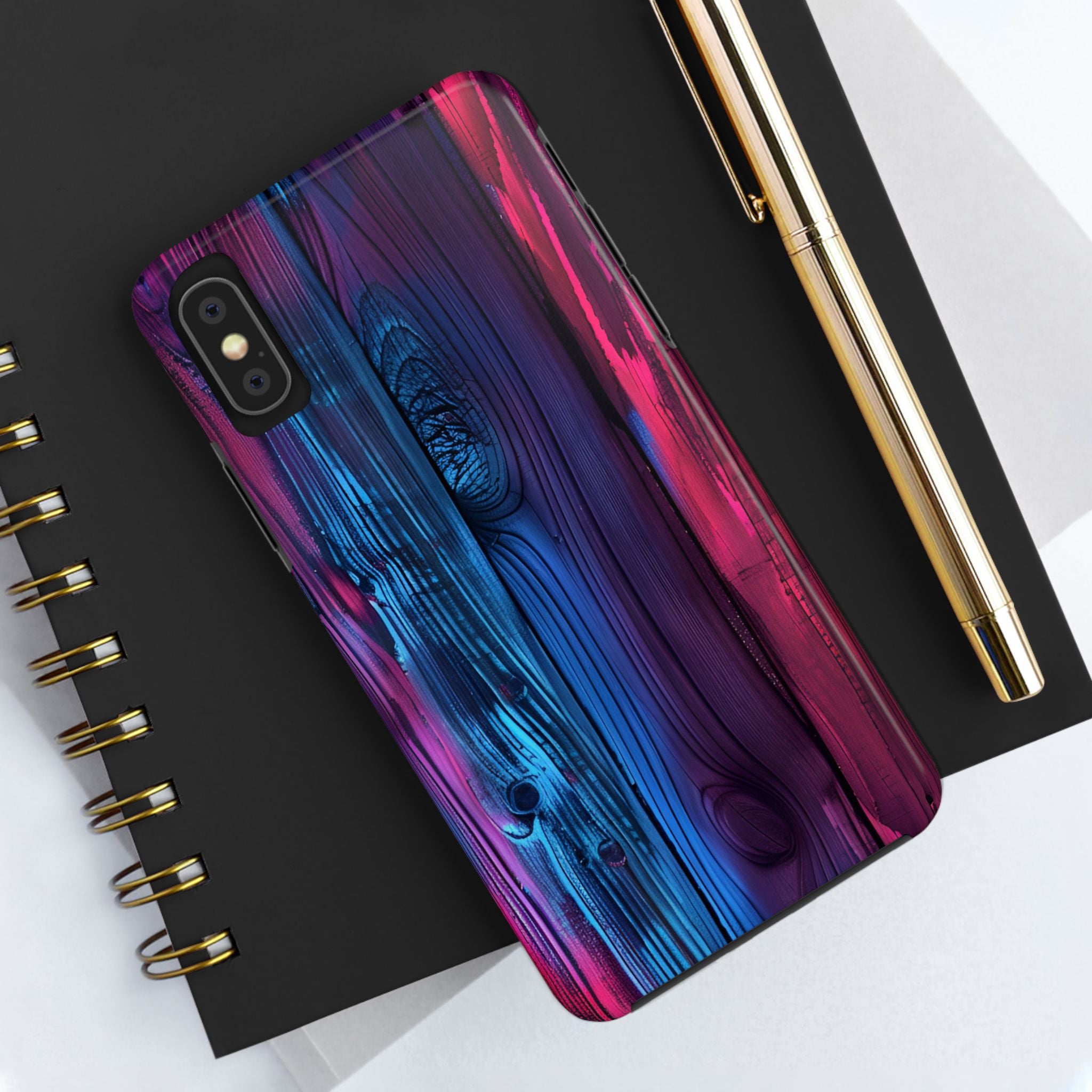 disco-neon-tough-iphone-cases-wood-grain-texture-iphone-case-cover-protective-iphone-shell-unique-iphone-accessories-iphone-1