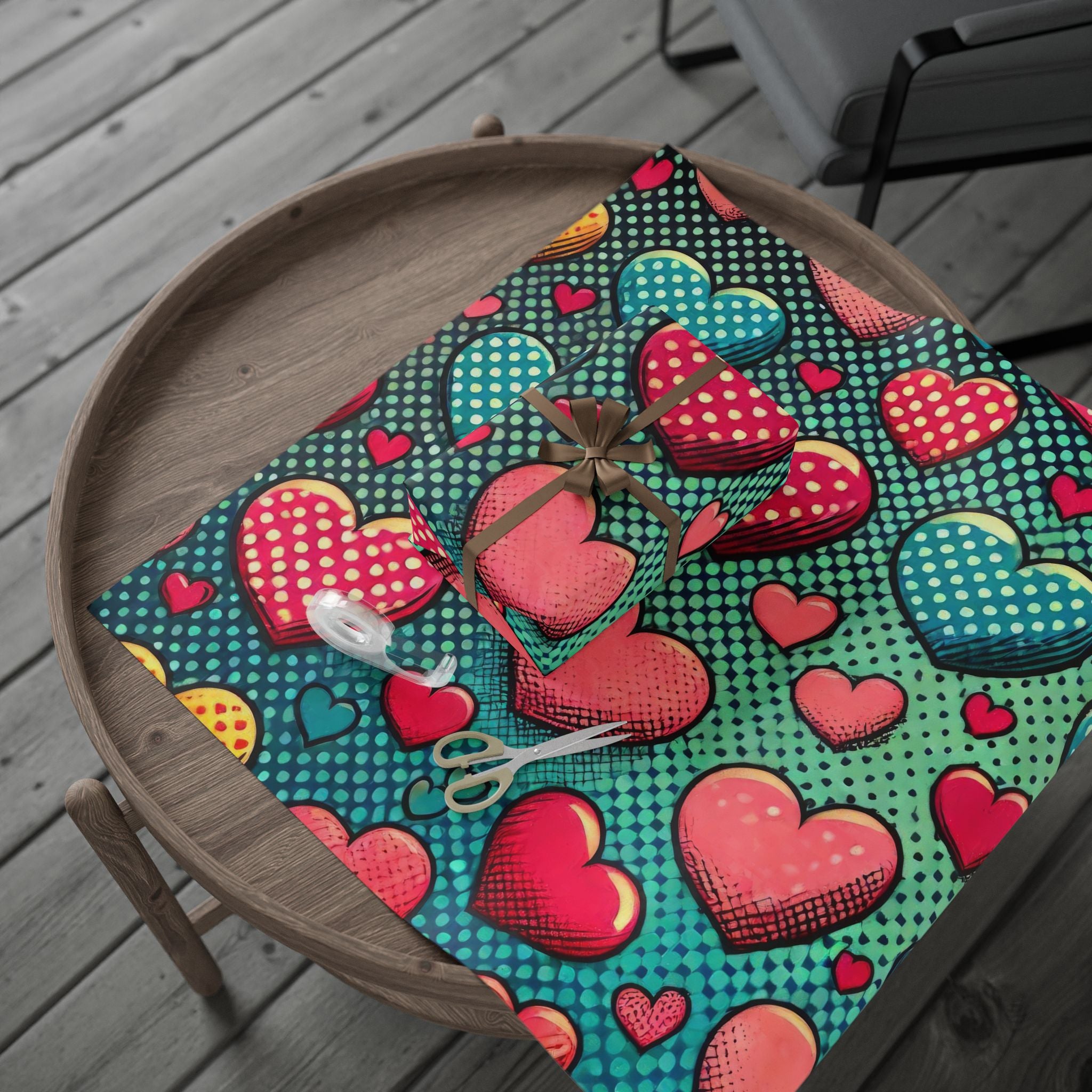valentines-day-pop-art-gift-wrapping-papers-v-day-gift-wrap-roll-heart-love-pattern-romantic-present-packaging-anniversary-bi