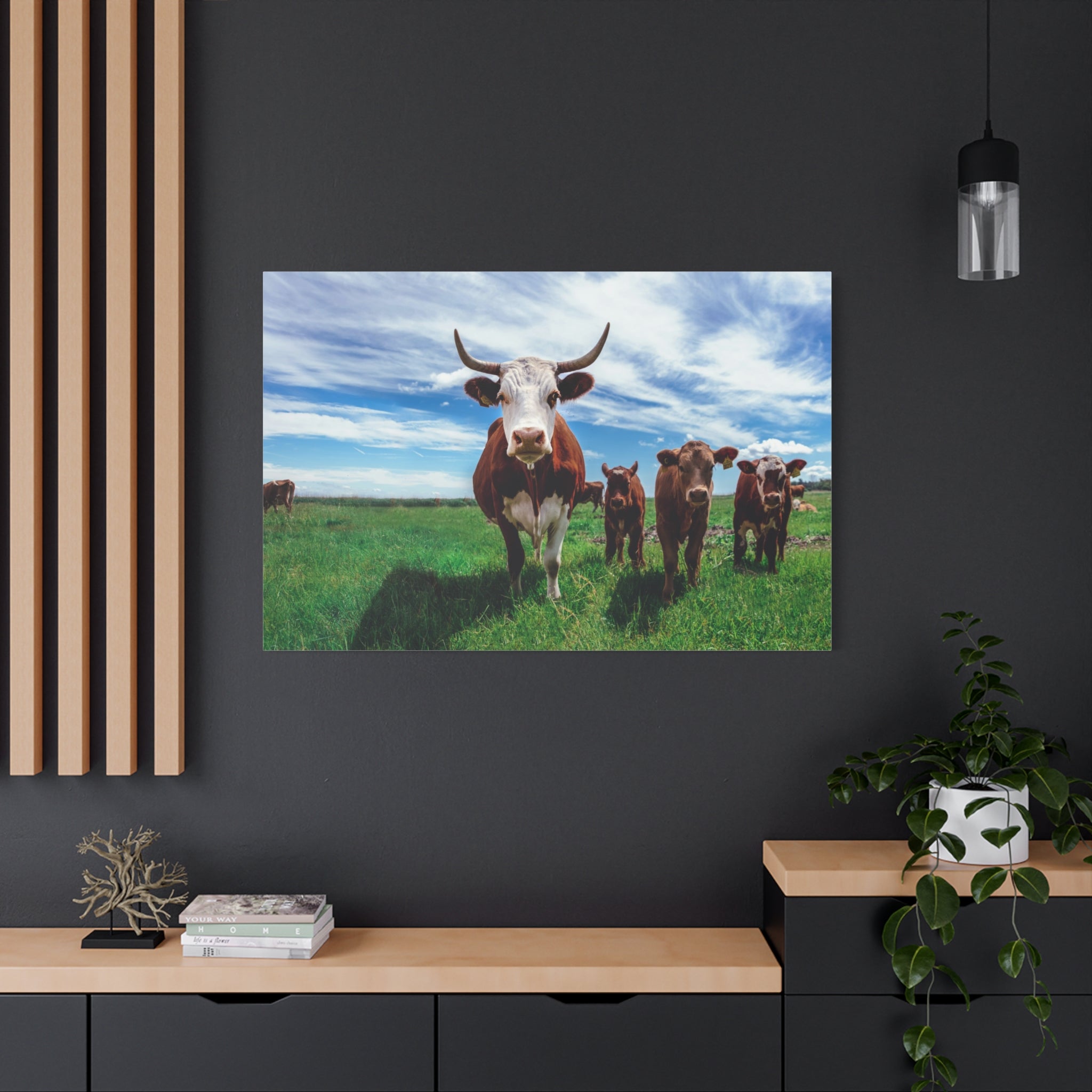 canvas-print-cow-art-home-decor-wall-art-farmhouse-art-living-room-decor-matte-canvas-print-cow-lovers-gift