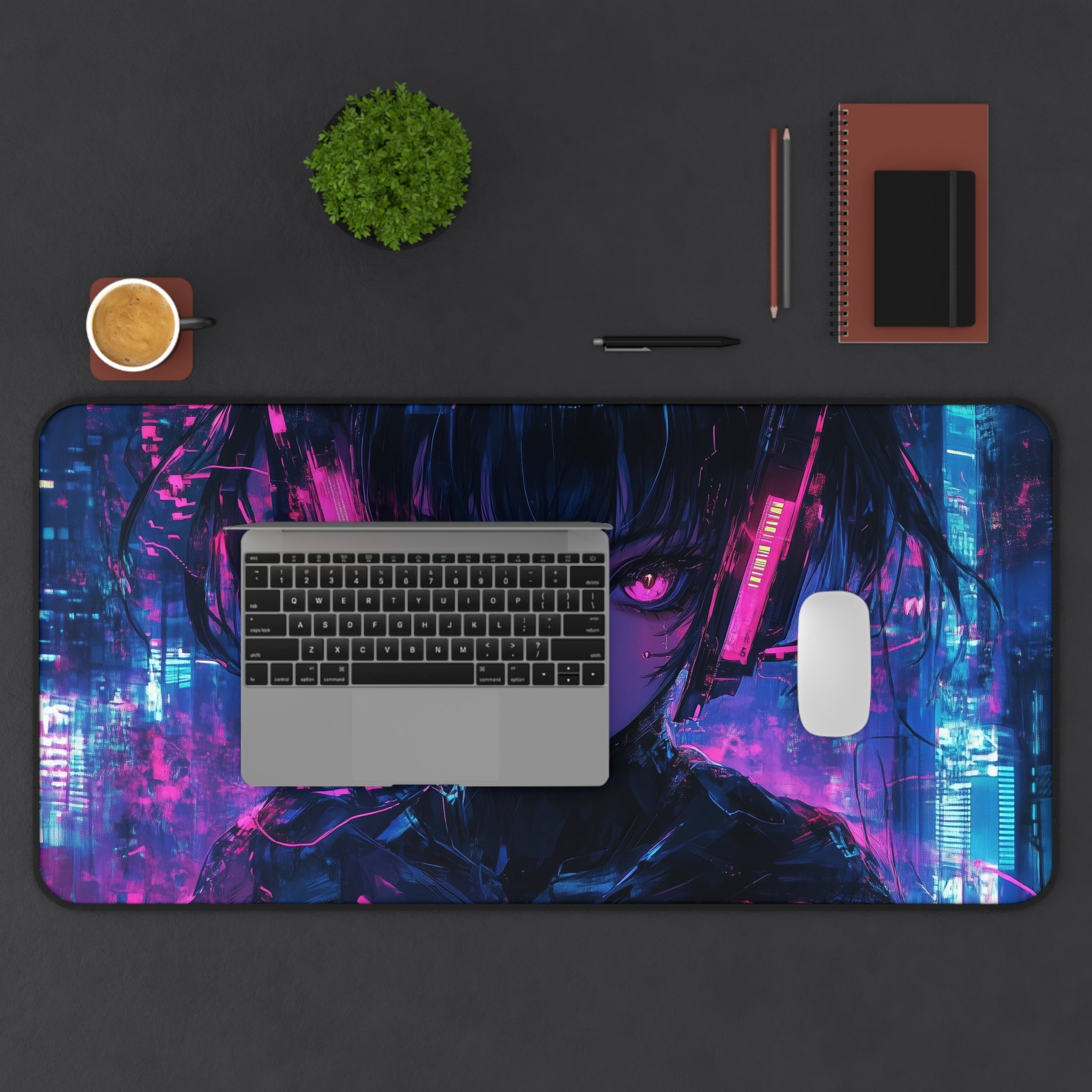 cyberpunk-girl-mouse-pad-large-gaming-desk-mat-fantasy-protective-desk-pad-cyber-desk-accessory-cute-anime-girl-mouse-pad