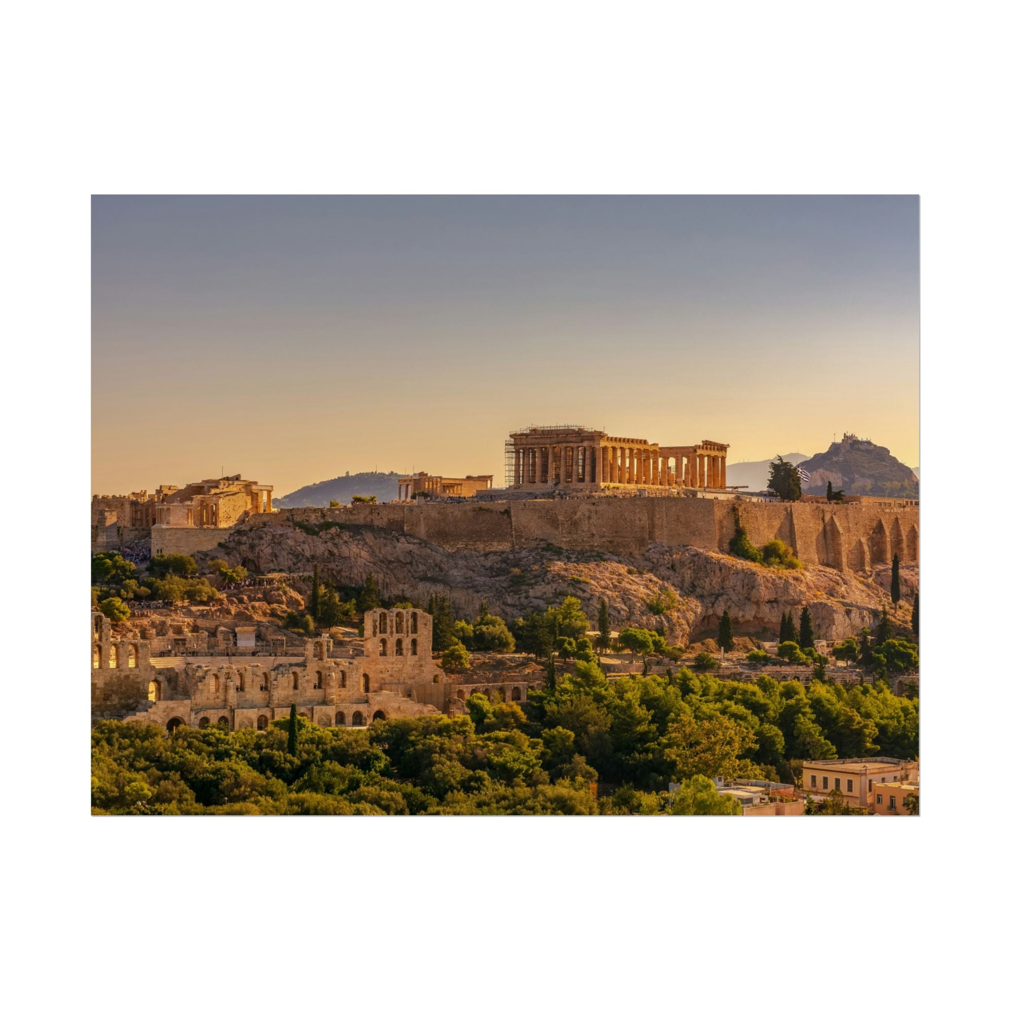 acropolis-panoramic-fine-art-poster-print-greek-wall-art-athens-greece-home-decor-travel-lover-gift-landscape