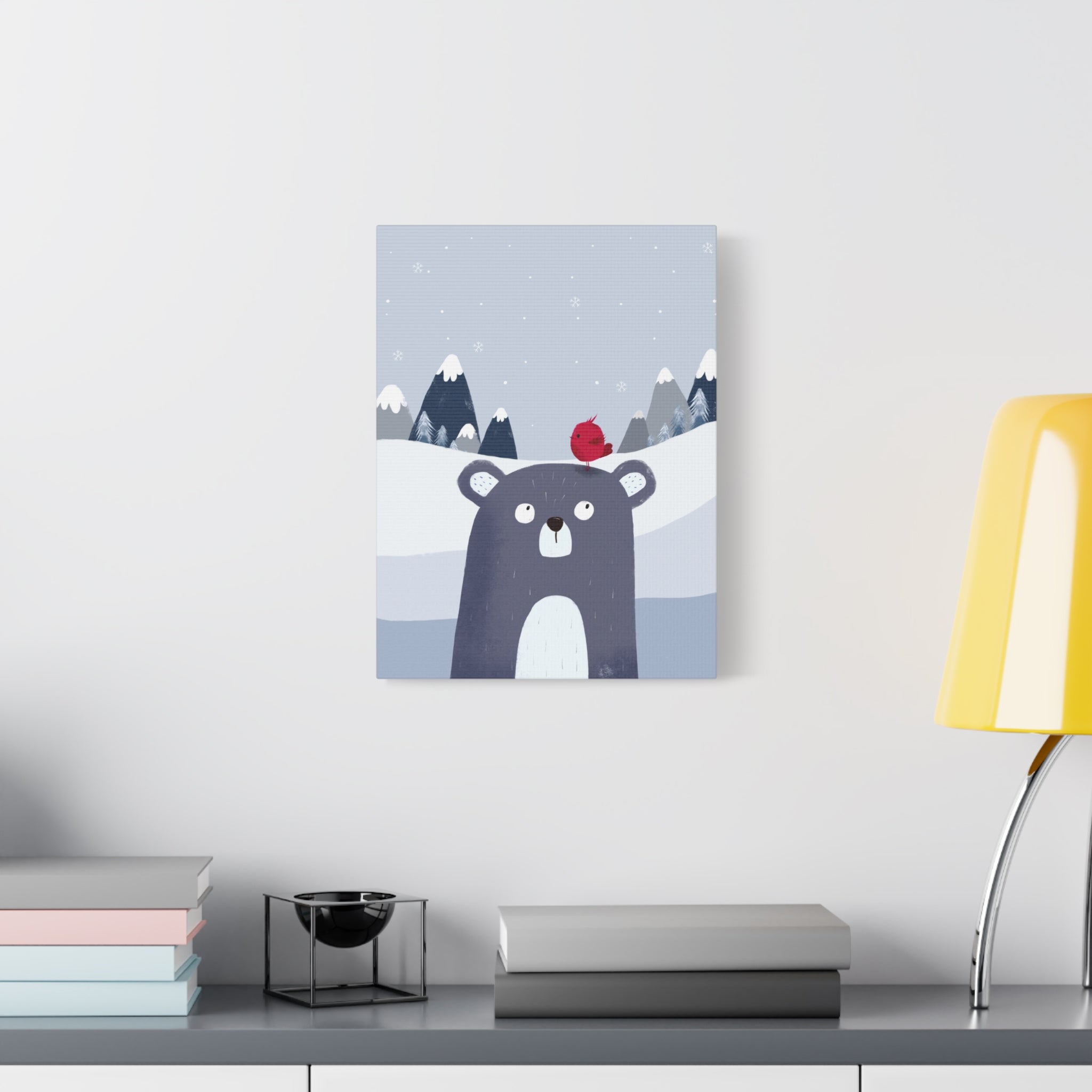 canvas-wall-art-cute-bear-nursery-decor-baby-bear-print-stretched-canvas-nursery-art-cute-bear-decoration-baby-nursery-cute-a