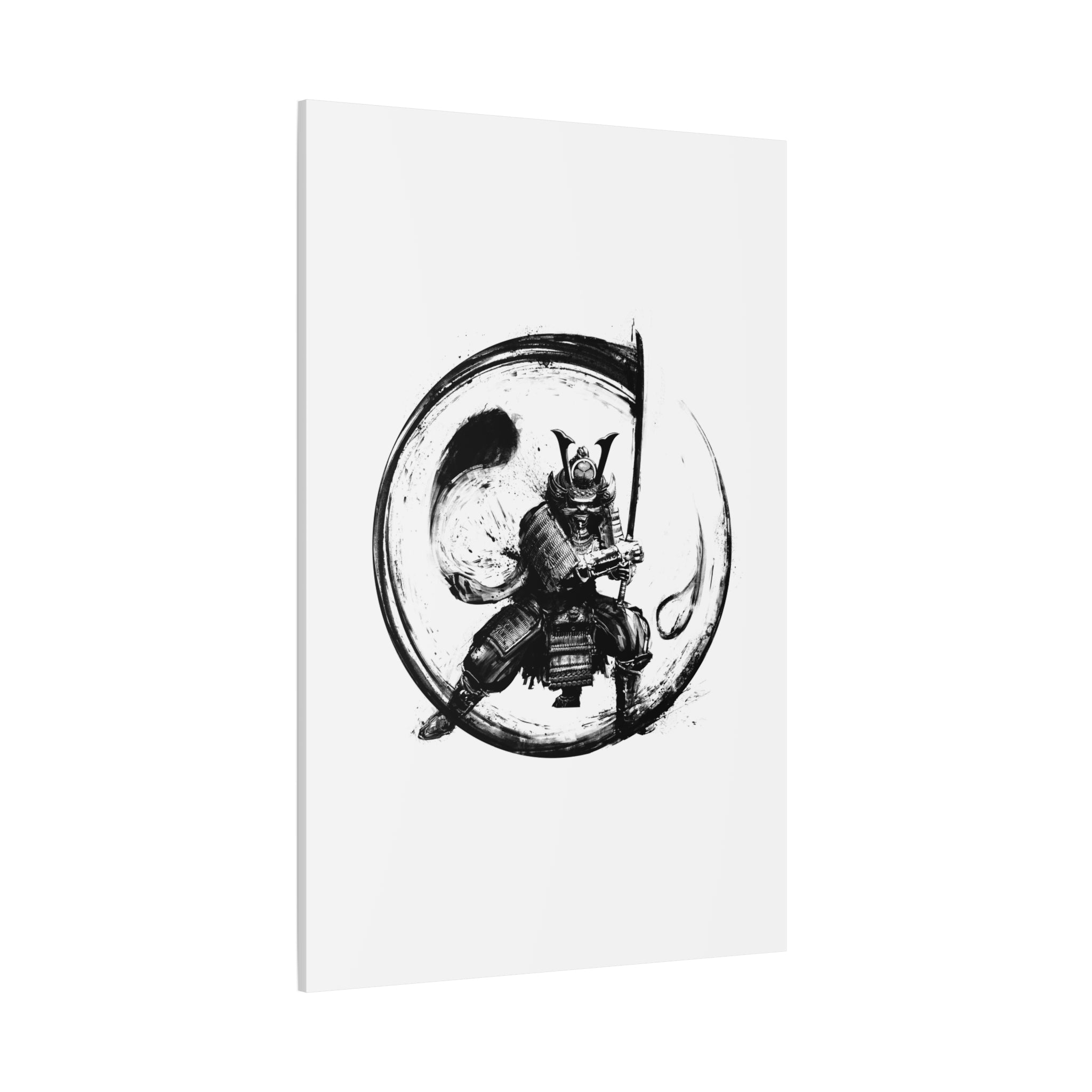 canvas-wall-art-japanese-samurai-ying-yang-katana-oni-mask-black-and-white-home-decor-zen-wall-hanging-asian-art-samurai-swor