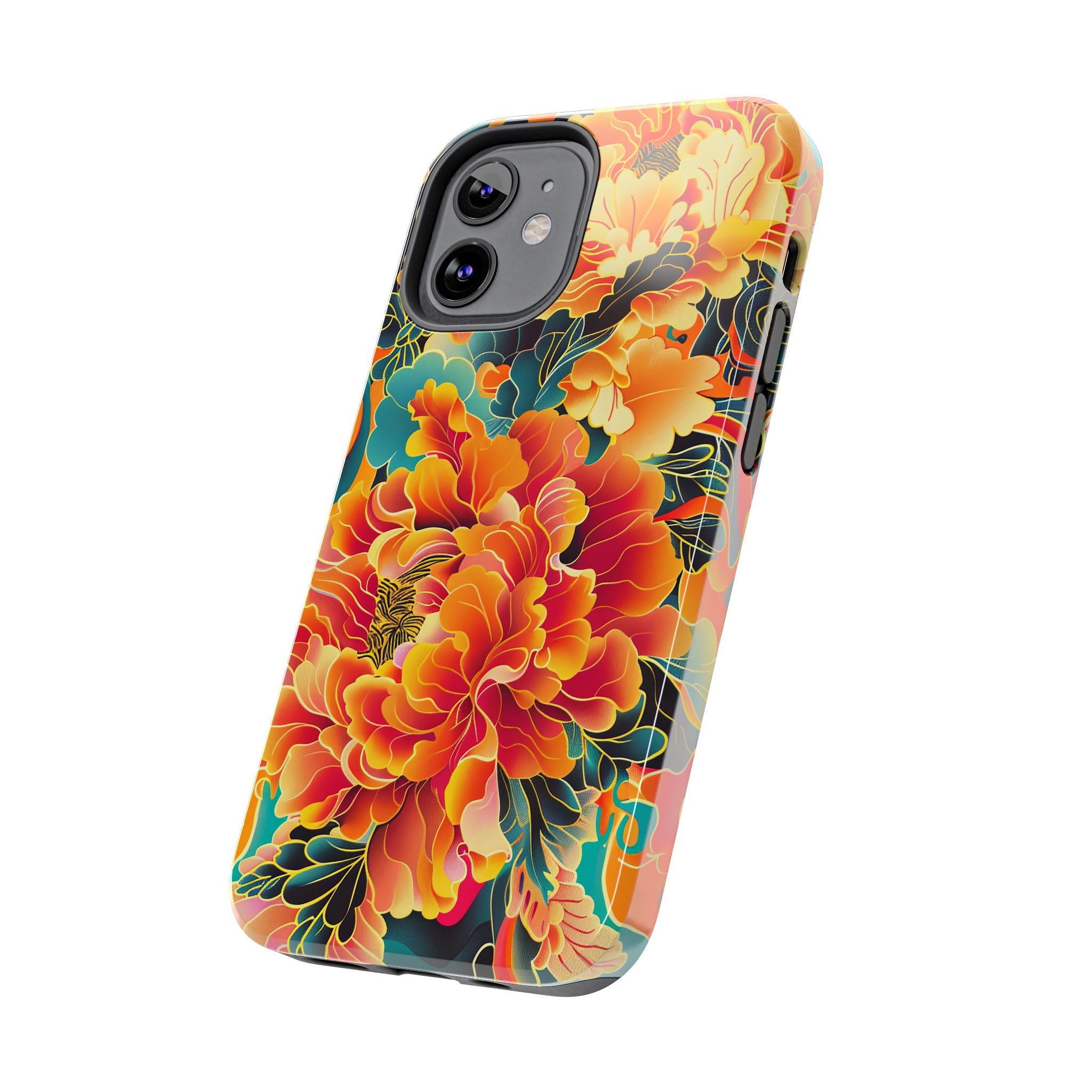 iphone-tough-case-retro-japanese-flowers-floral-phone-cover-vintage-japanese-style-protective-phone-case-asian-floral-design-