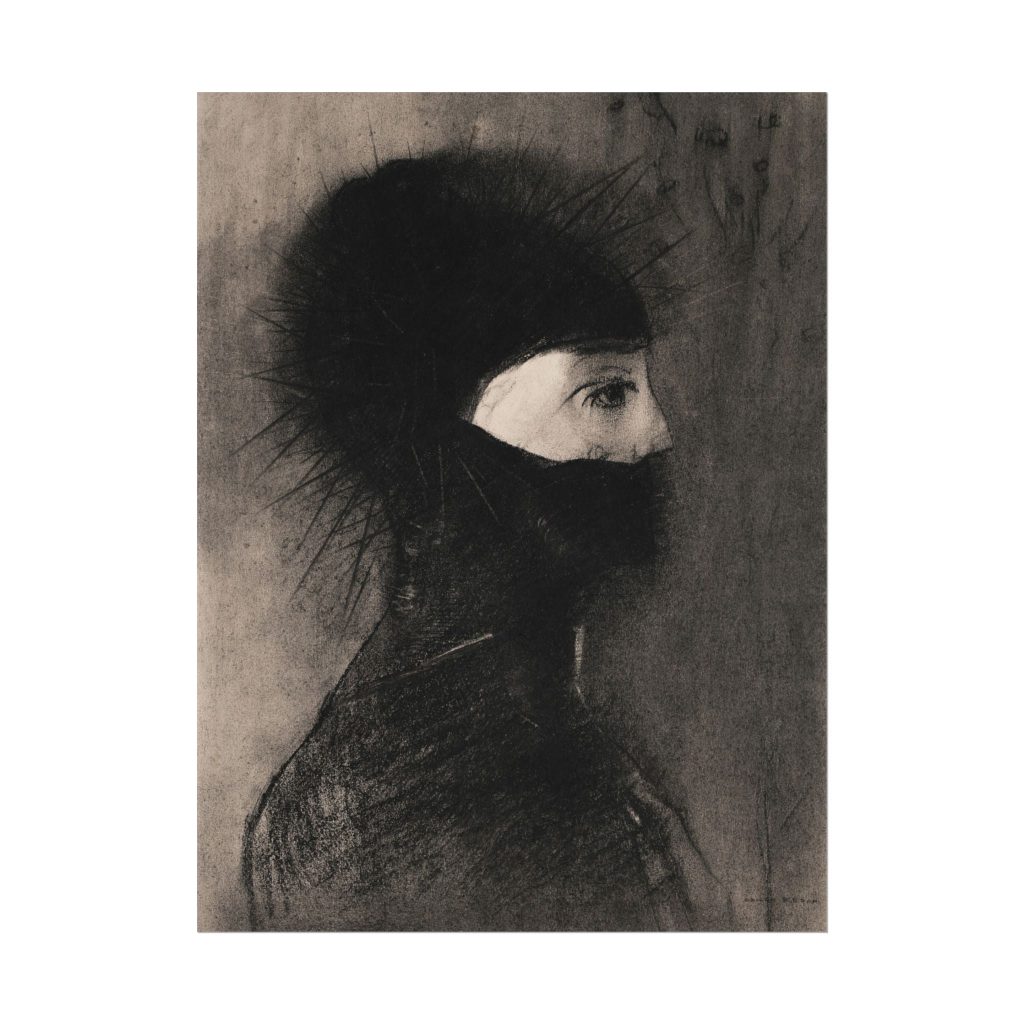 armor-by-odilon-redon-poster-print-vintage-woman-illustration-post-impressionism-art-wall-decor