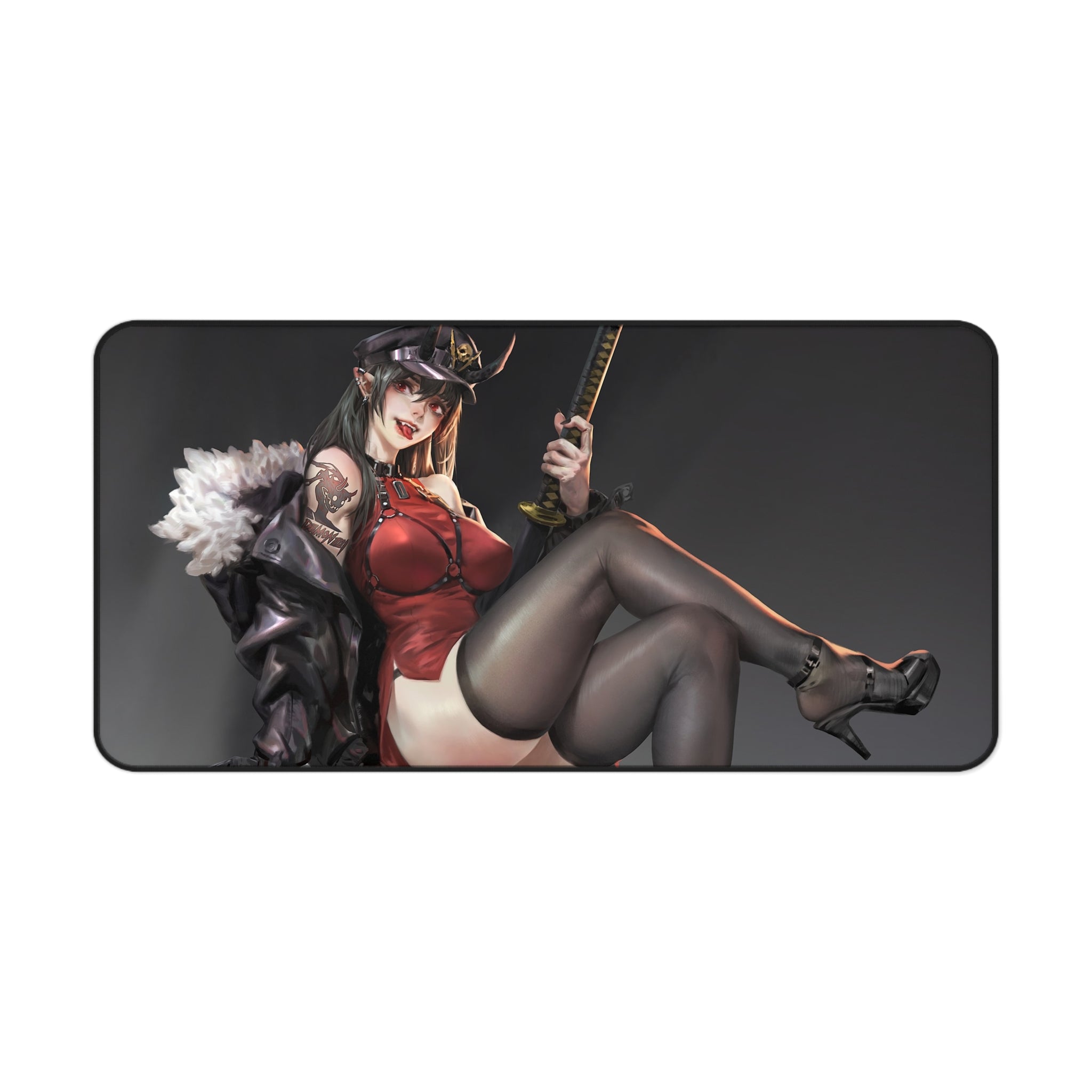 fantasy-samurai-anime-girl-mouse-pad-japanese-katana-samurai-warrior-desk-mat-japanese-anime-samurai-girl-desk-pad