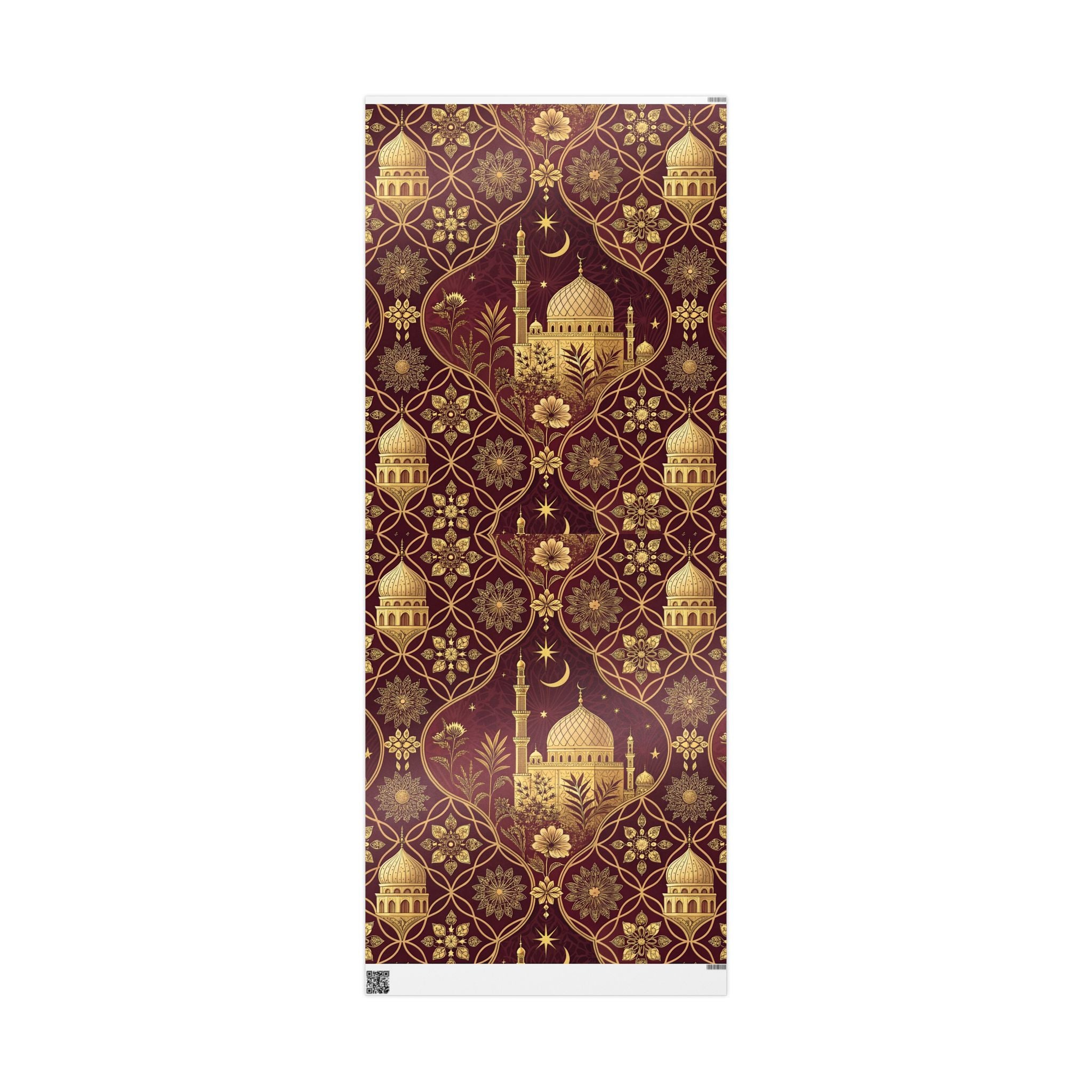 ramadan-night-wrapping-papers-islamic-celestial-gift-wrap-mosque-silhouette-eid-holiday-supplies-festive-present-packaging-re
