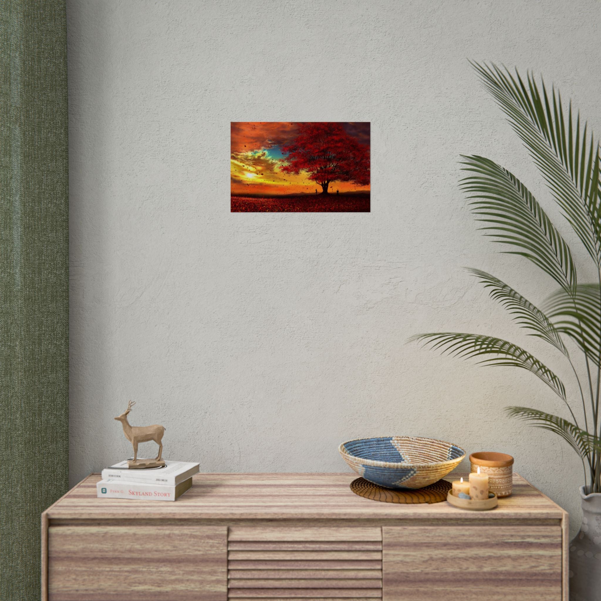 sunset-scenery-autumn-poster-print-wall-art-decor-home-decoration-nature-artwork-gift-idea-wall-hanging