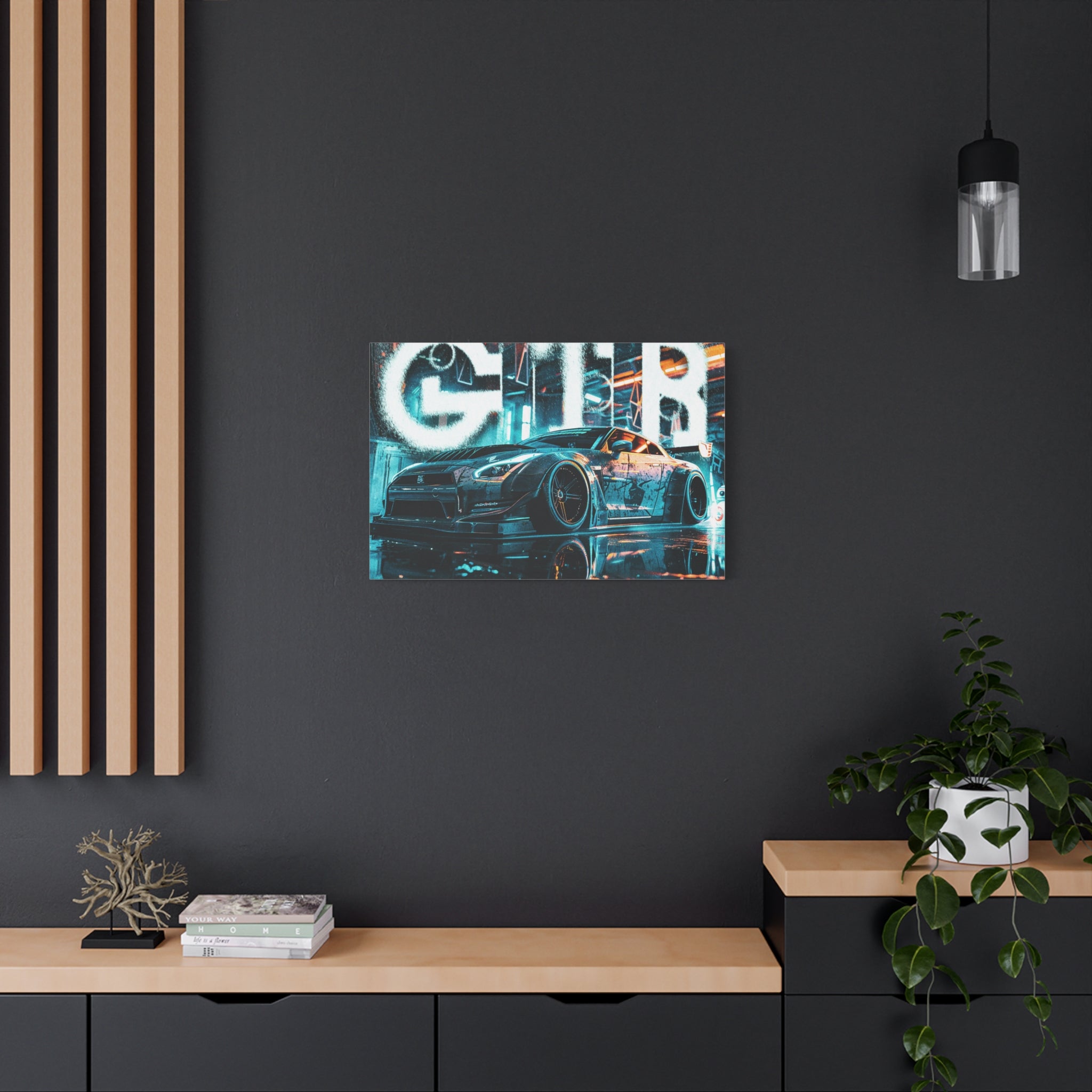 canvas-print-gtr-supercar-wall-art-home-decor-sports-car-poster-hyper-car-art-matte-stretched-canvas-print-2