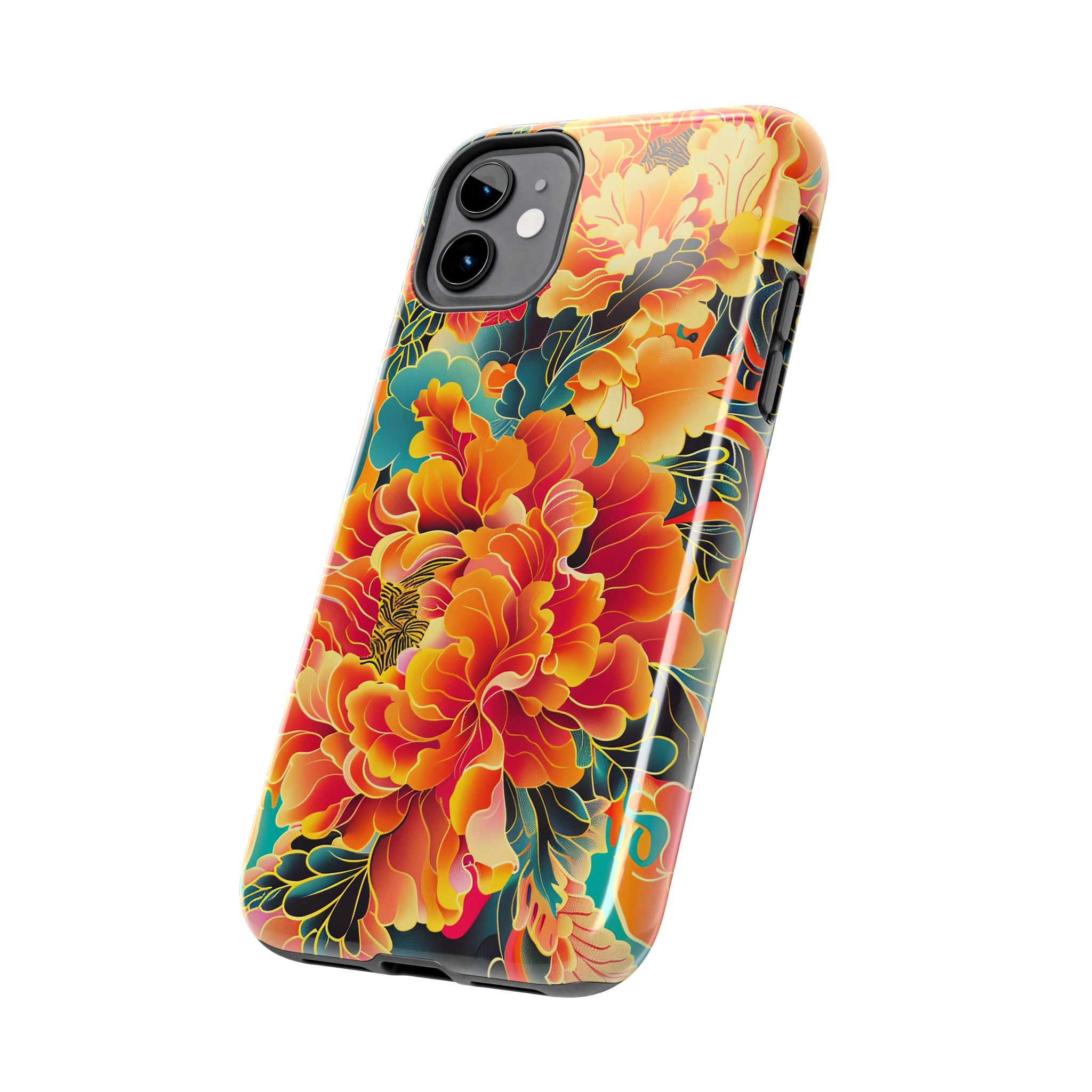 iphone-tough-case-retro-japanese-flowers-floral-phone-cover-vintage-japanese-style-protective-phone-case-asian-floral-design-