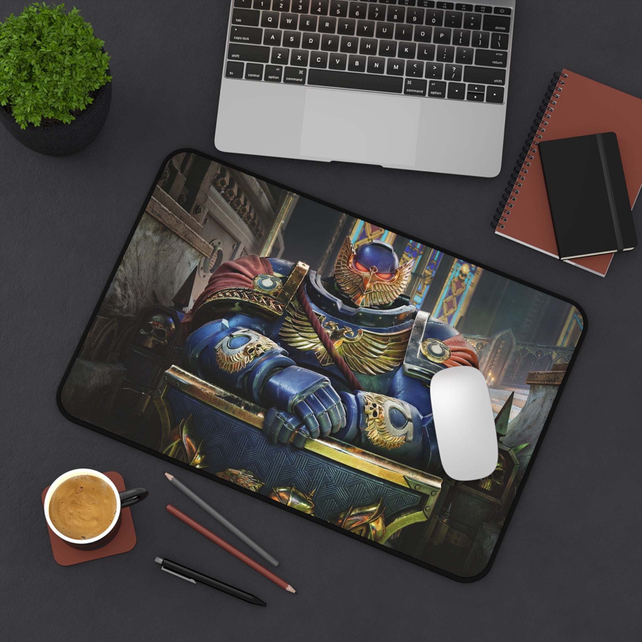 warhammer-40k-gaming-mouse-pad-space-marine-2-heavy-bullwark-xl-desk-mat-extended-desk-pad-for-wargaming-gamer-gift