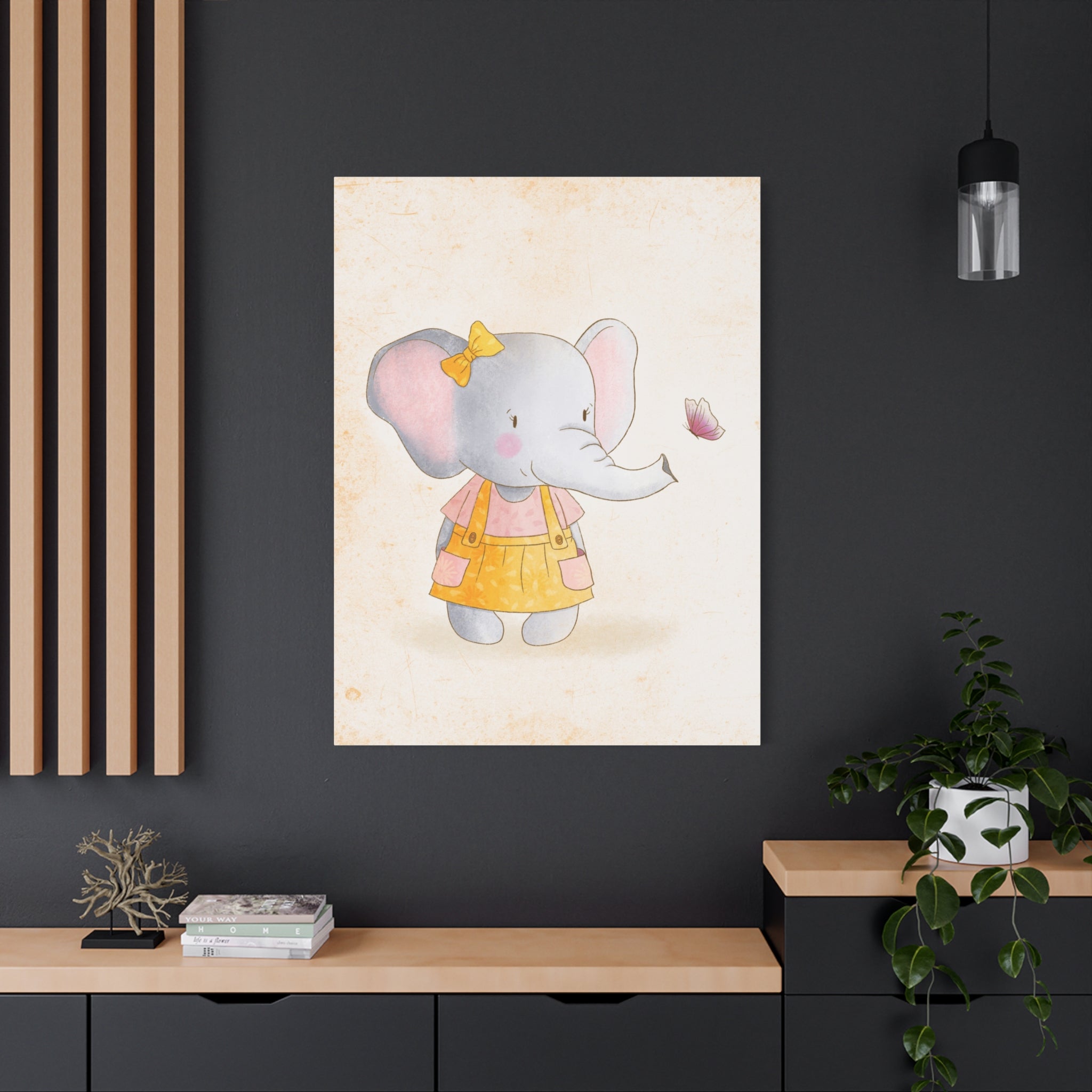 canvas-wall-art-cute-elephant-nursery-decor-baby-elephant-print-nursery-art-cute-elephant-decoration-baby-nursery-cute-animal