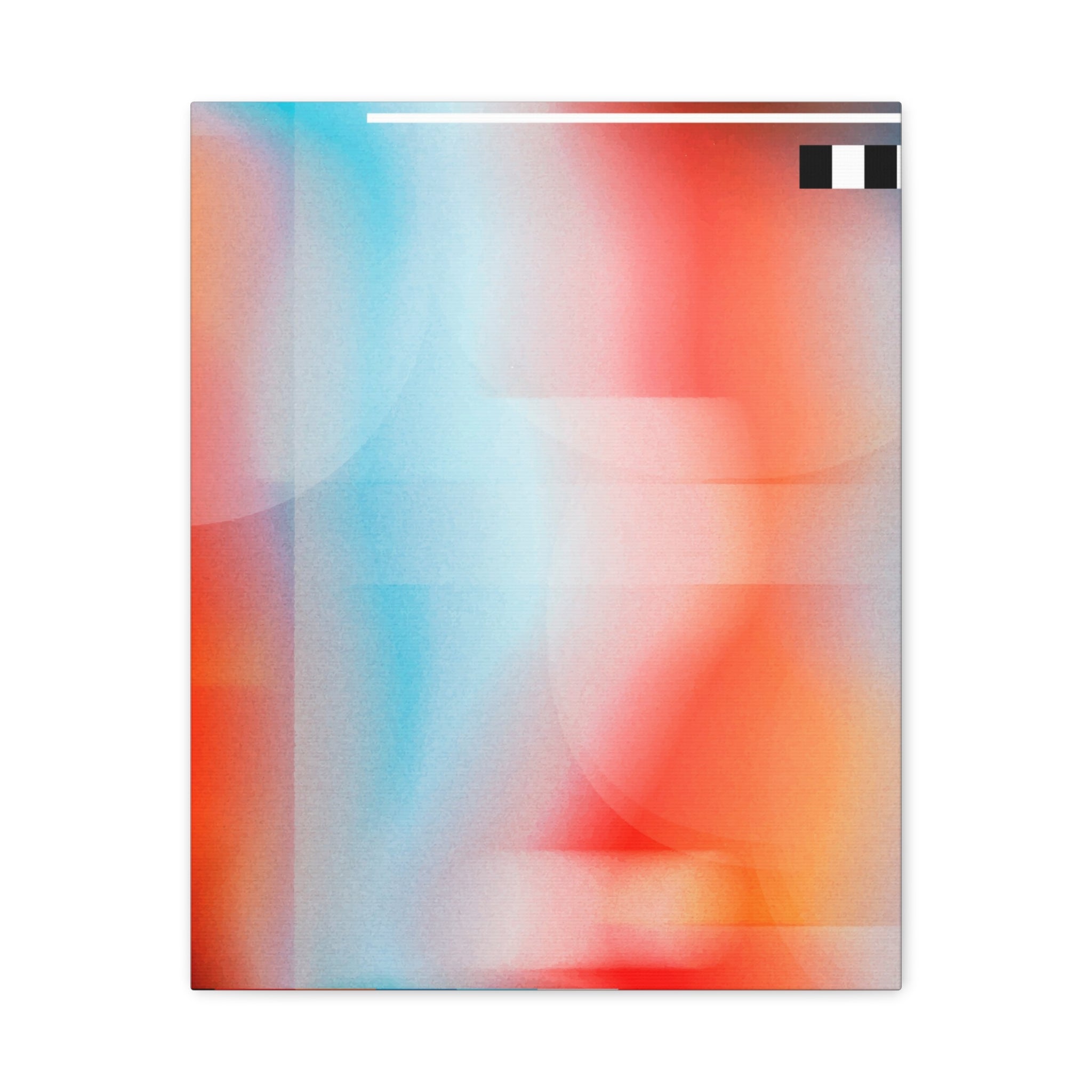 canvas-print-abstract-orange-retro-colorful-home-decor-wall-art-stretched-matte-canvas-living-room-decor-unique-gift-idea