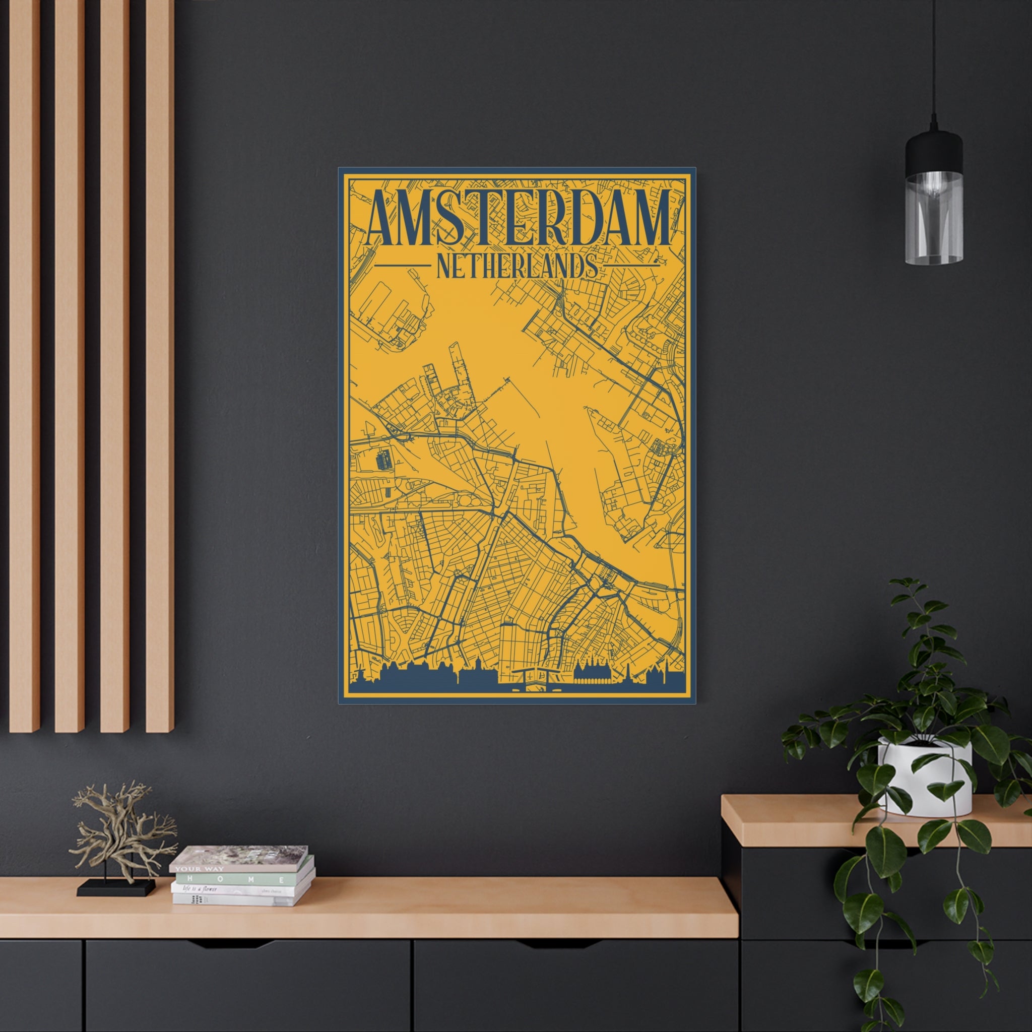 canvas-wall-art-amsterdam-netherlands-travel-home-decor-travel-poster-matte-canvas-print-stretched-artwork-wall-hanging-amste