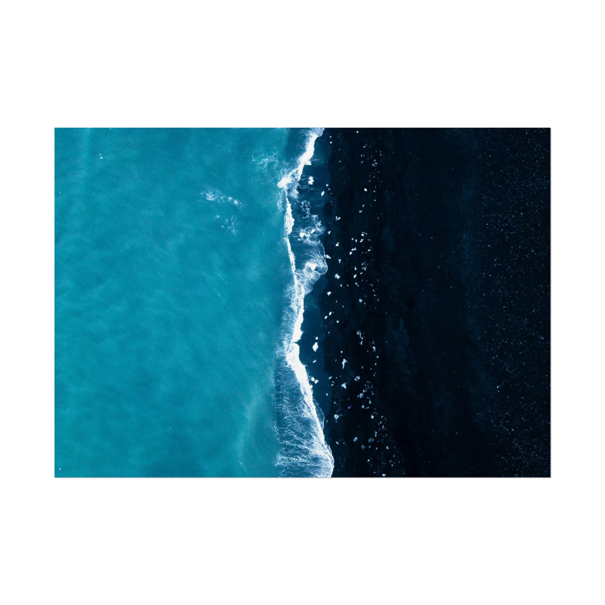 ocean-minimalist-decor-poster-print-beach-wall-art-coastal-photography-blue-ocean-print-sand-landscape-home-office-decoration
