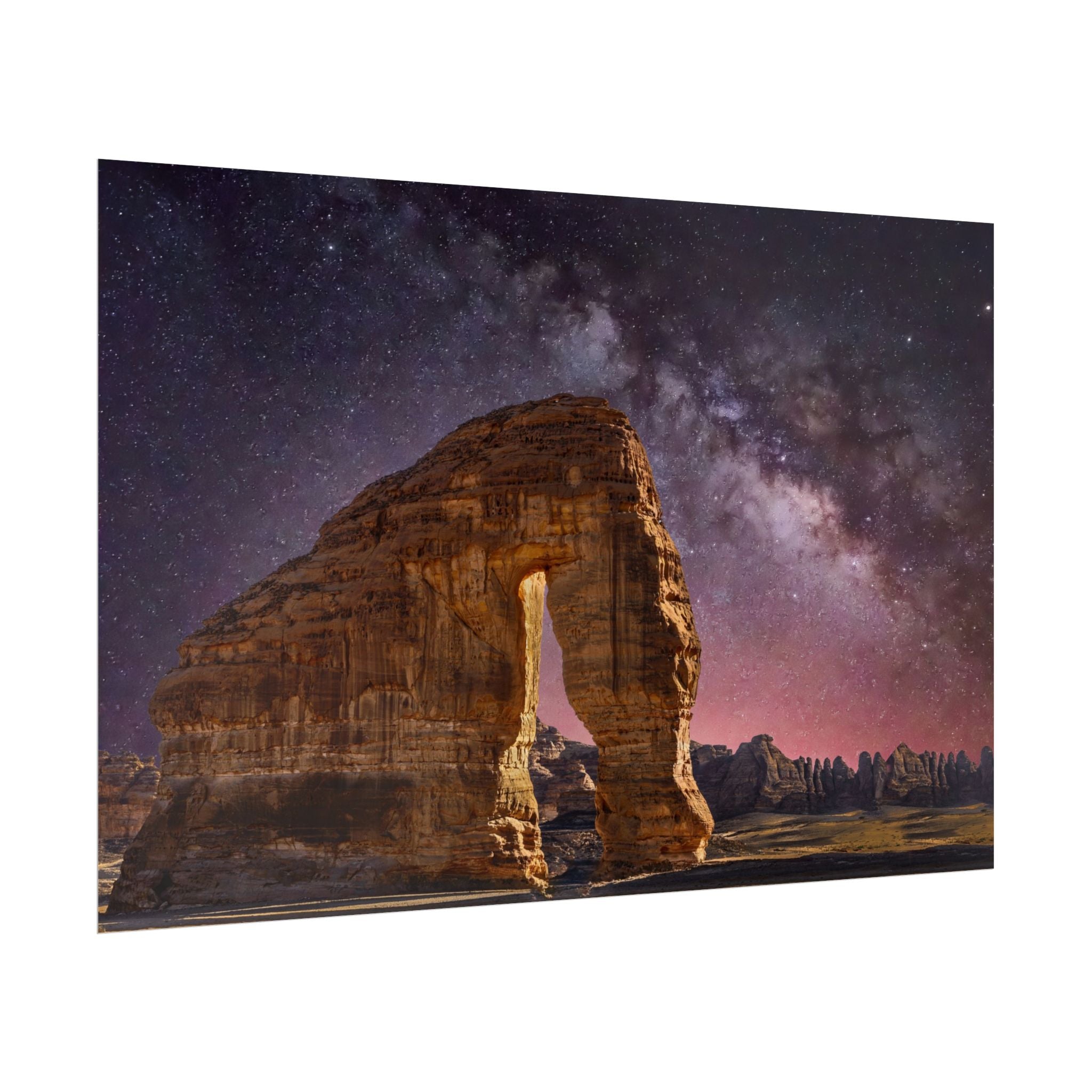 desert-landscape-poster-print-milky-way-poster-wall-art-milky-way-decor-artwork-unique-home-decor-starry-night-picture