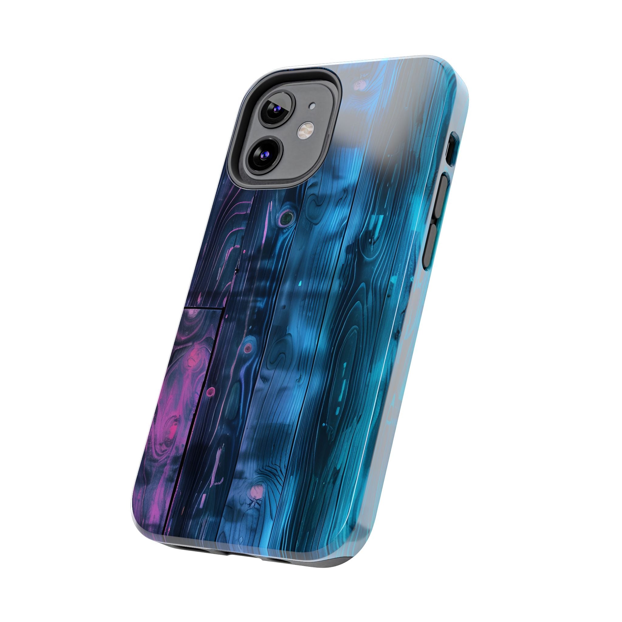 disco-neon-tough-iphone-cases-wood-grain-texture-iphone-case-cover-protective-iphone-shell-unique-iphone-accessories-iphone-1