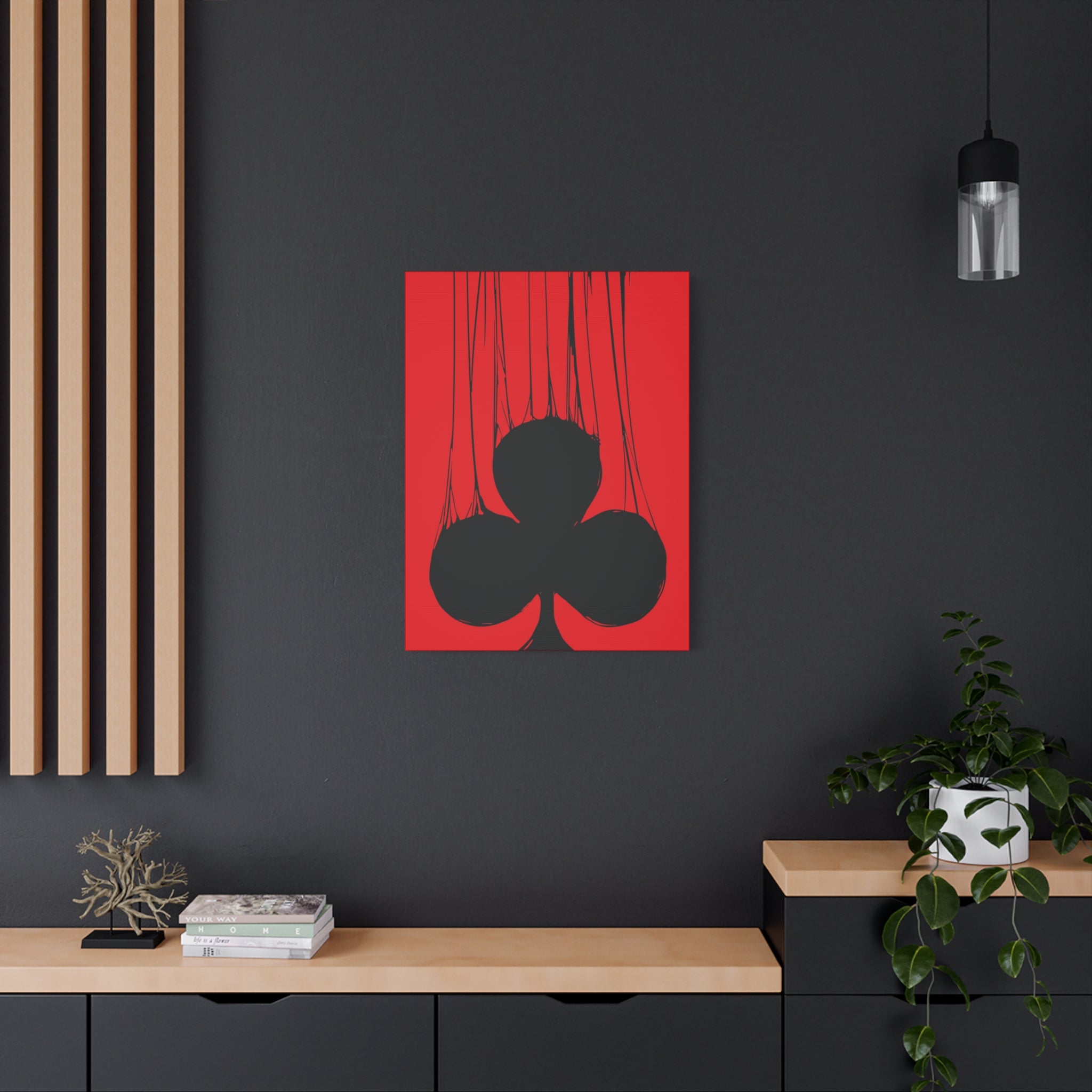 canvas-print-playing-cards-clubs-wall-art-for-gamble-lovers-stretched-matte-canvas-living-room-decor-home-decor-gift