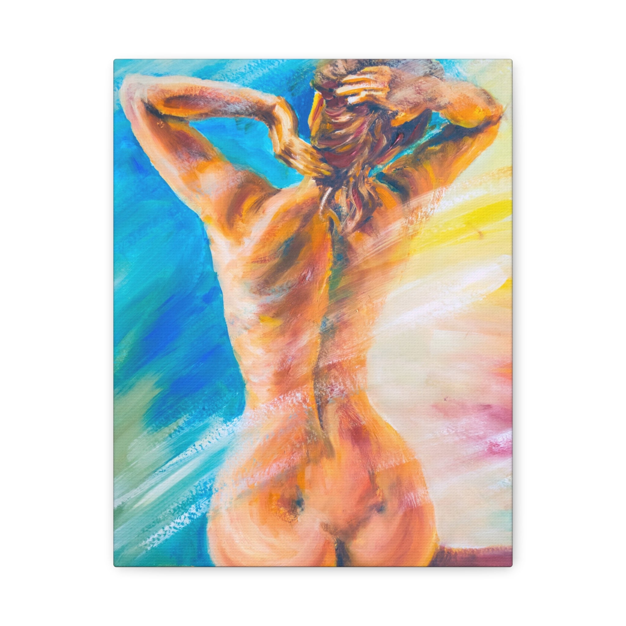 canvas-print-violin-naked-woman-body-oil-effect-wall-decor-matte-stretched-art-musician-gift-bedroom-decoration-living-room-a