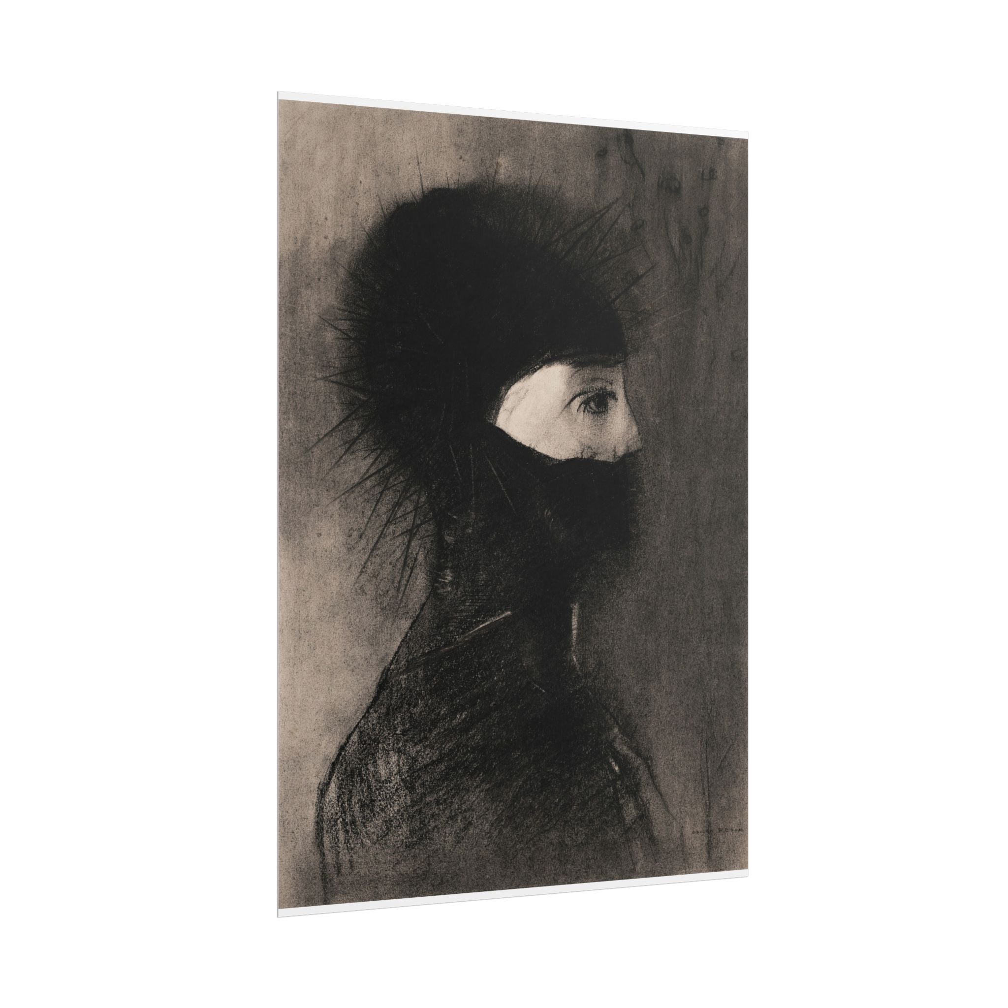 armor-by-odilon-redon-poster-print-vintage-woman-illustration-post-impressionism-art-wall-decor