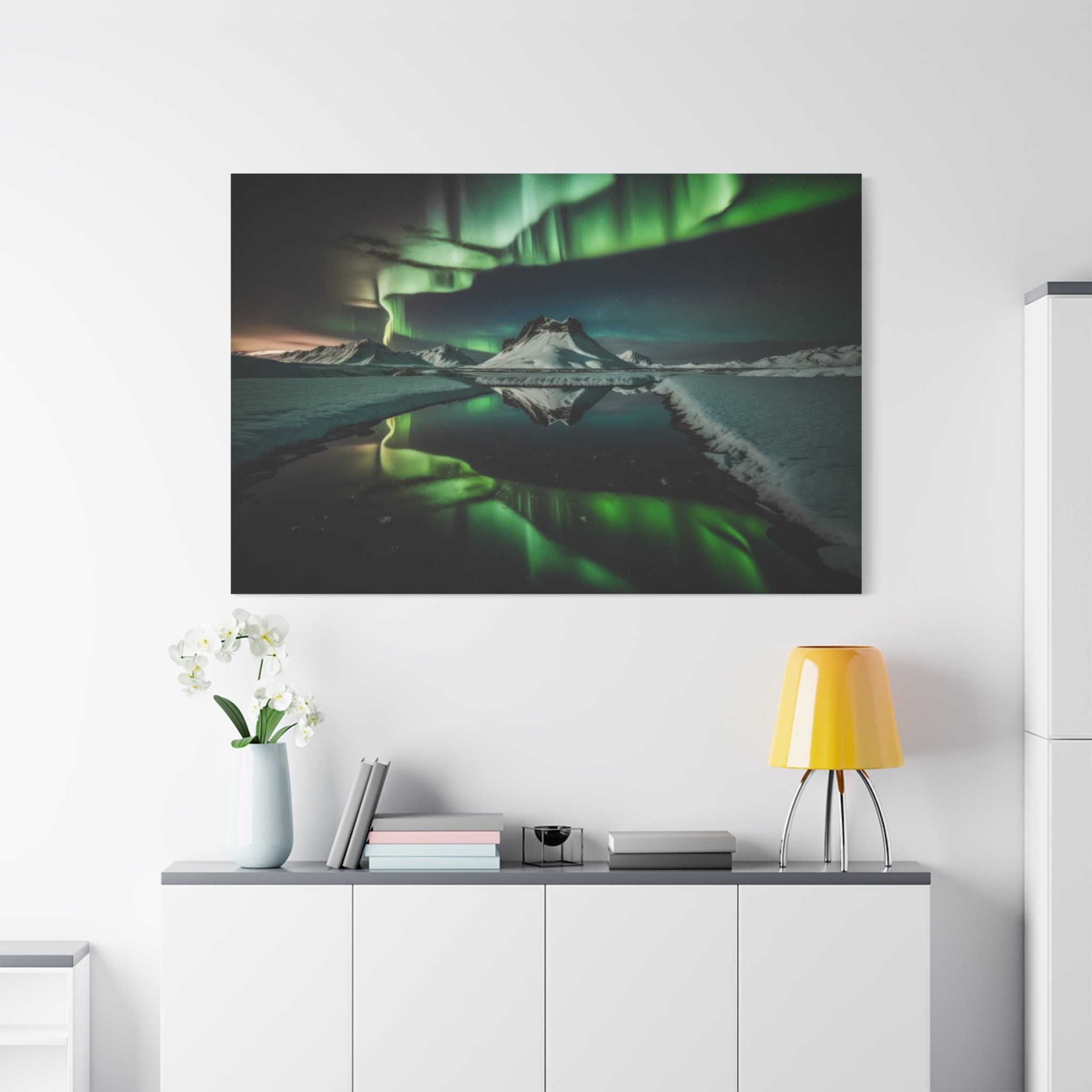 canvas-wall-art-print-aurora-borealis-scenery-northern-lights-canvas-print-home-decor-starry-night-picture-housewarming-gifts