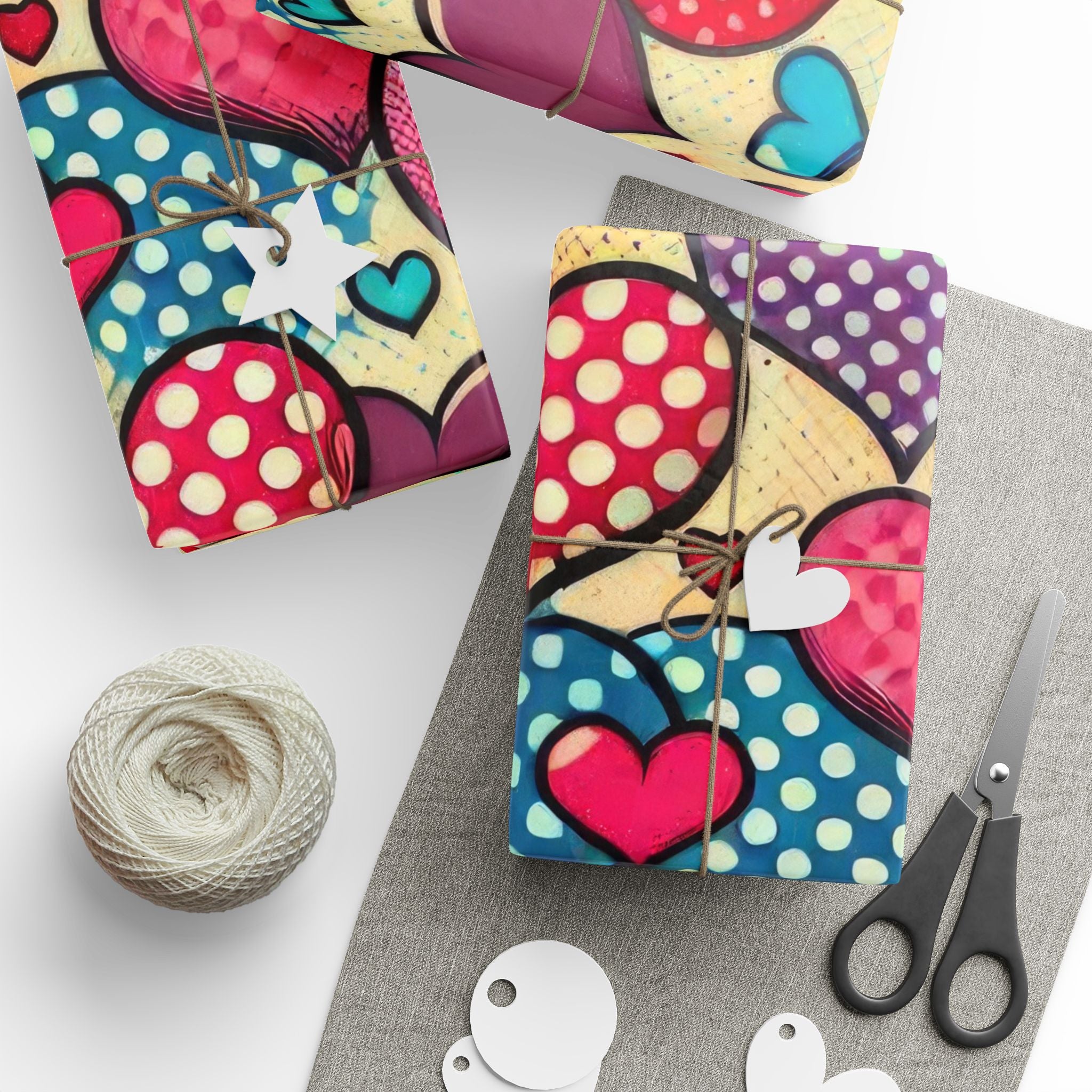 valentines-day-pop-art-gift-wrapping-papers-v-day-gift-wrap-roll-heart-love-pattern-romantic-present-packaging-anniversary-bi
