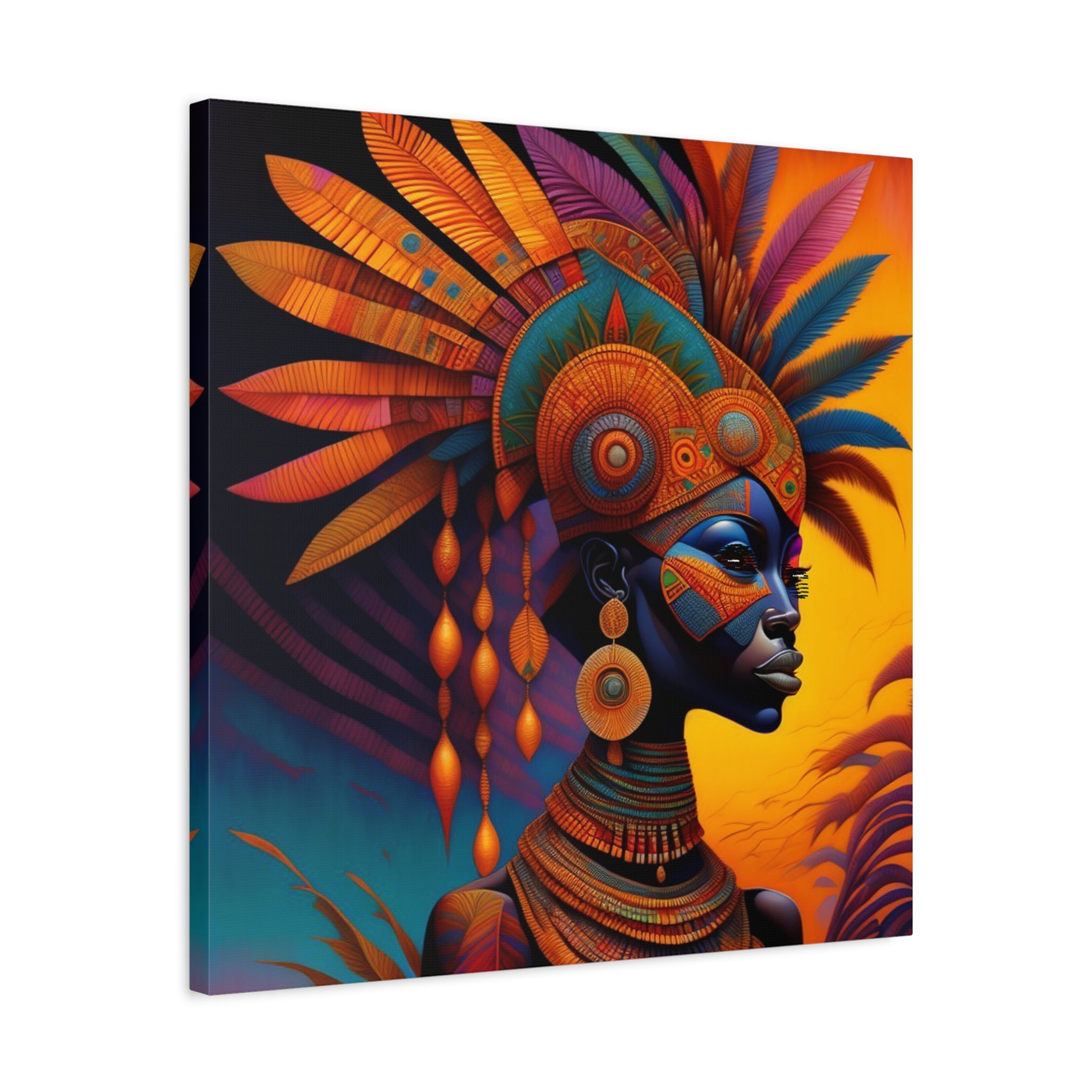 canvas-wall-art-traditional-african-woman-african-portrait-afrocentric-home-decor-tribal-art-african-american-art-ethnic-wall