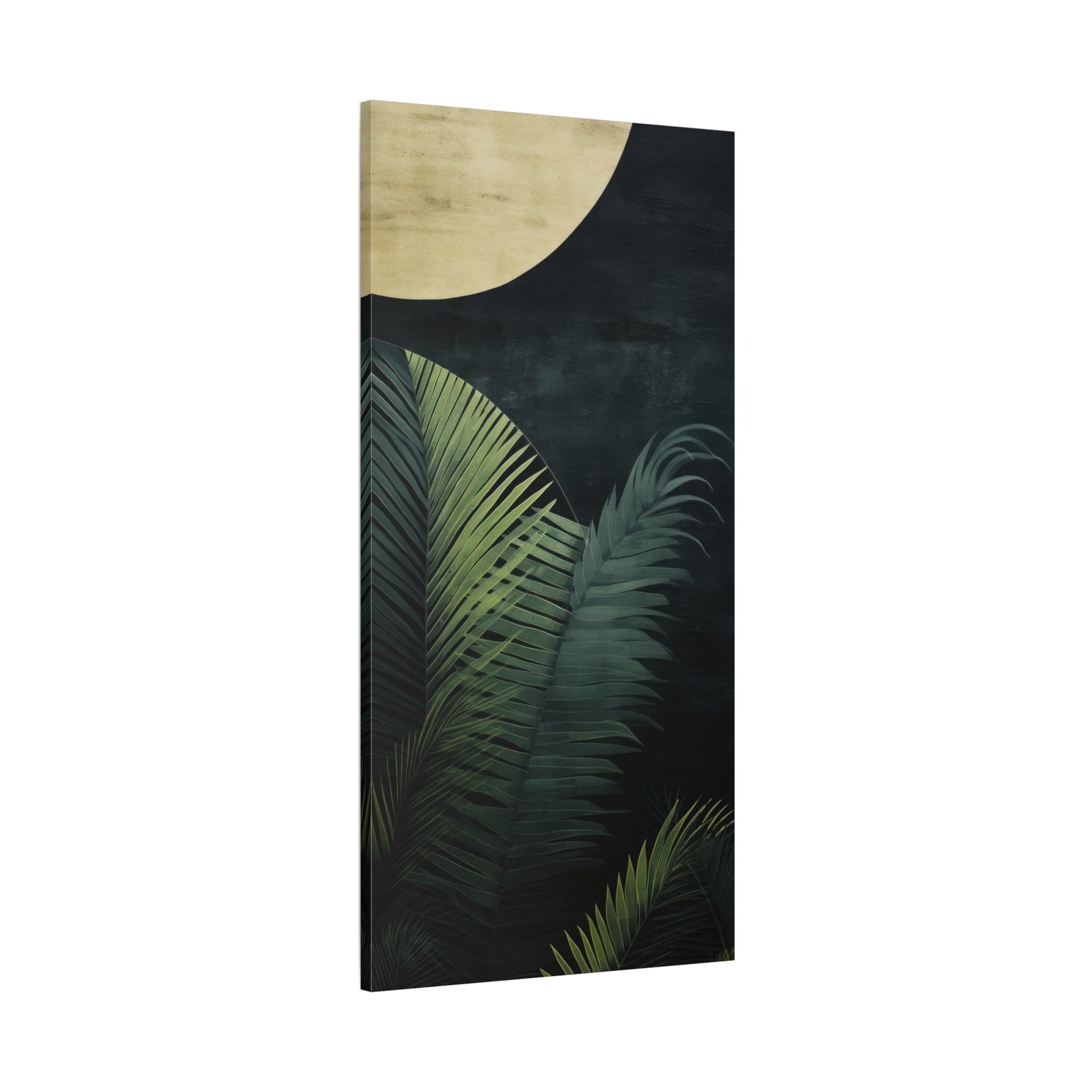 canvas-wall-art-jungle-outdoors-painting-nature-green-decor-nature-wall-art-stretched-matte-canvas-print-housewarming-gift