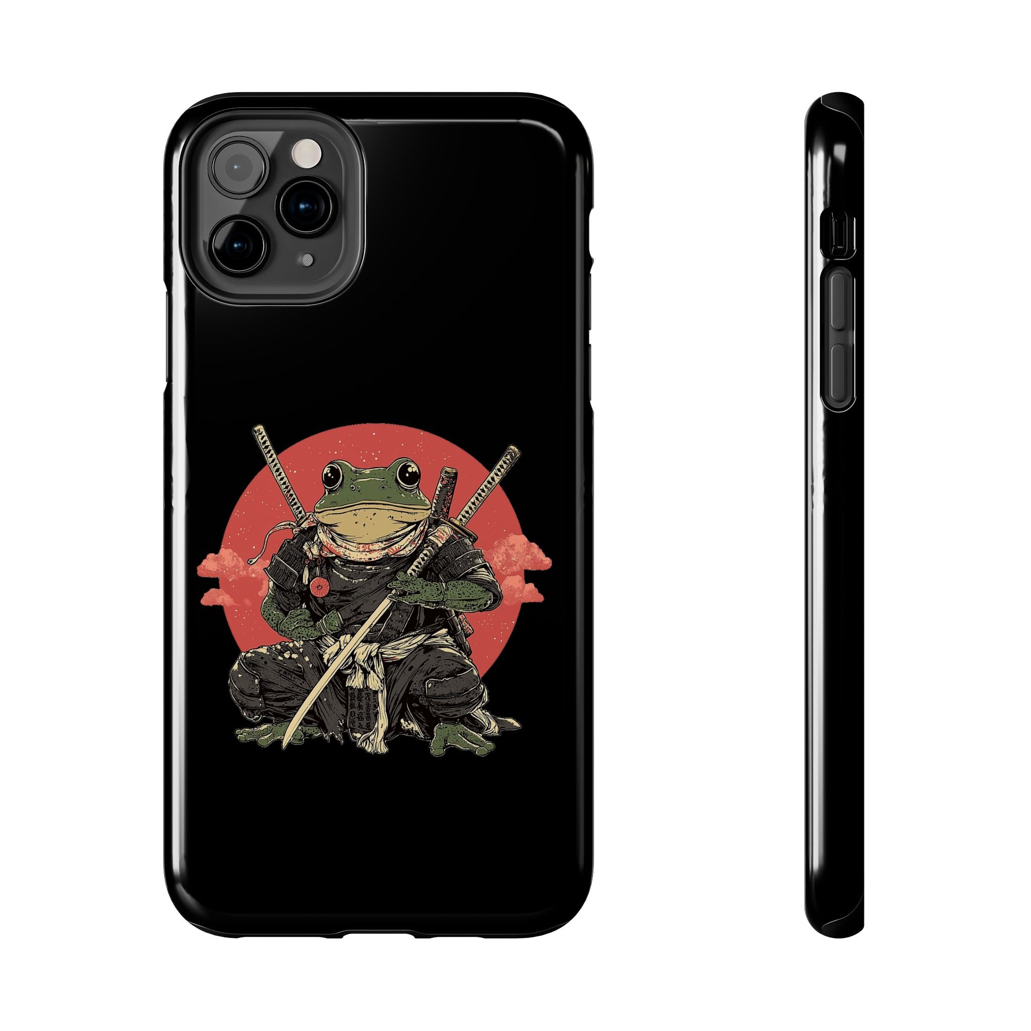 retro-vintage-ninja-frog-iphone-tough-case-red-sun-japanese-samurai-frog-design-ninja-warrior-black-iphone-hard-cover