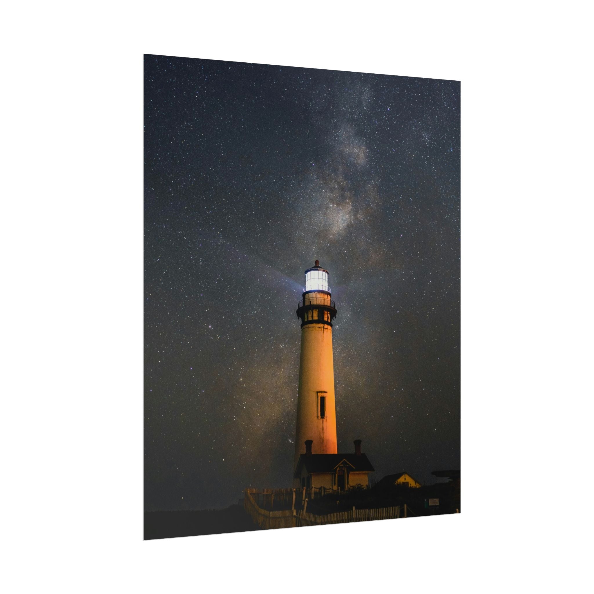 lighthouse-on-rock-poster-print-coastal-wall-art-nautical-decor-beach-house-decoration-seaside-wall