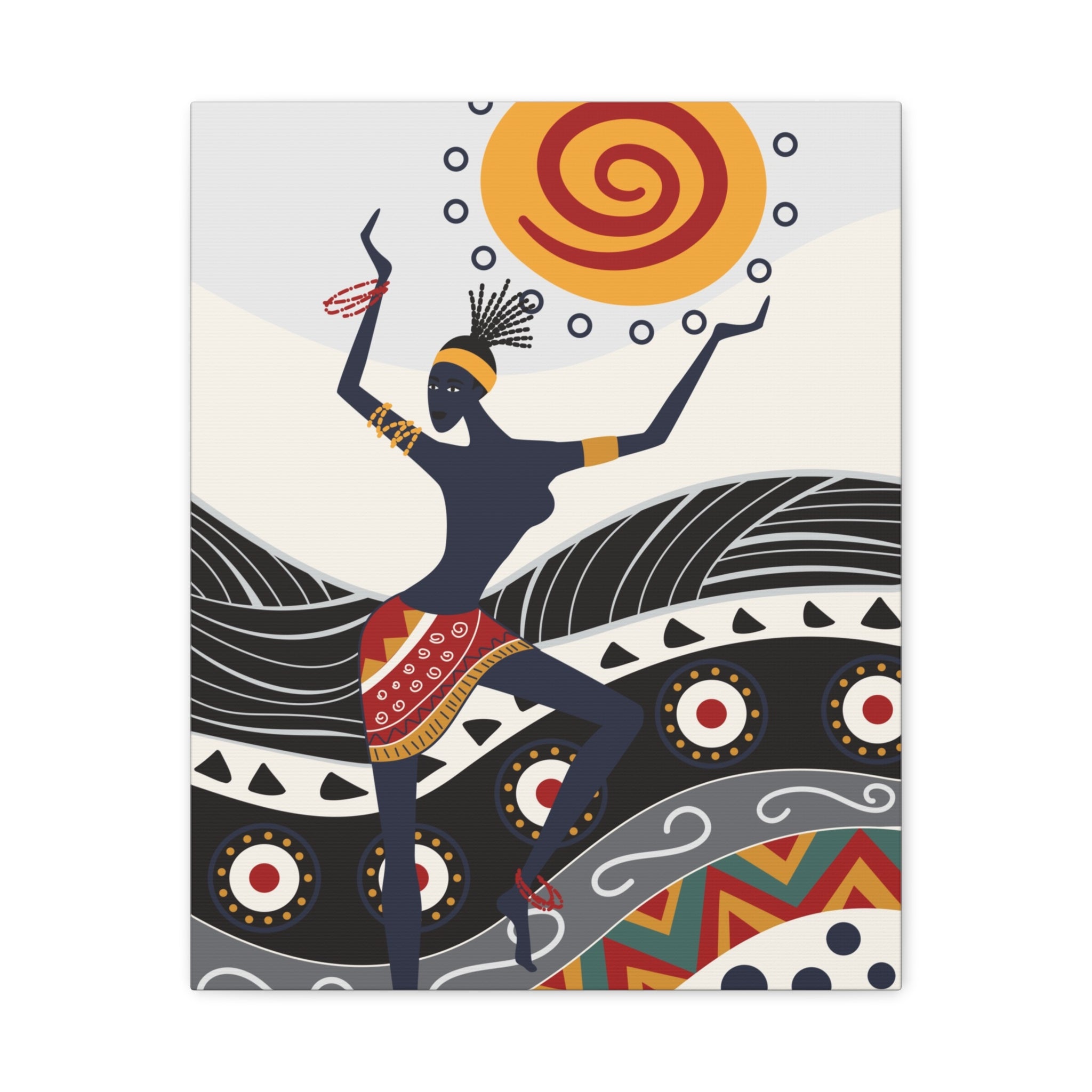 stretched-canvas-print-african-ornament-traditional-dance-wall-decor-african-wall-art-tribal-home-decoration-ethnic-african-a