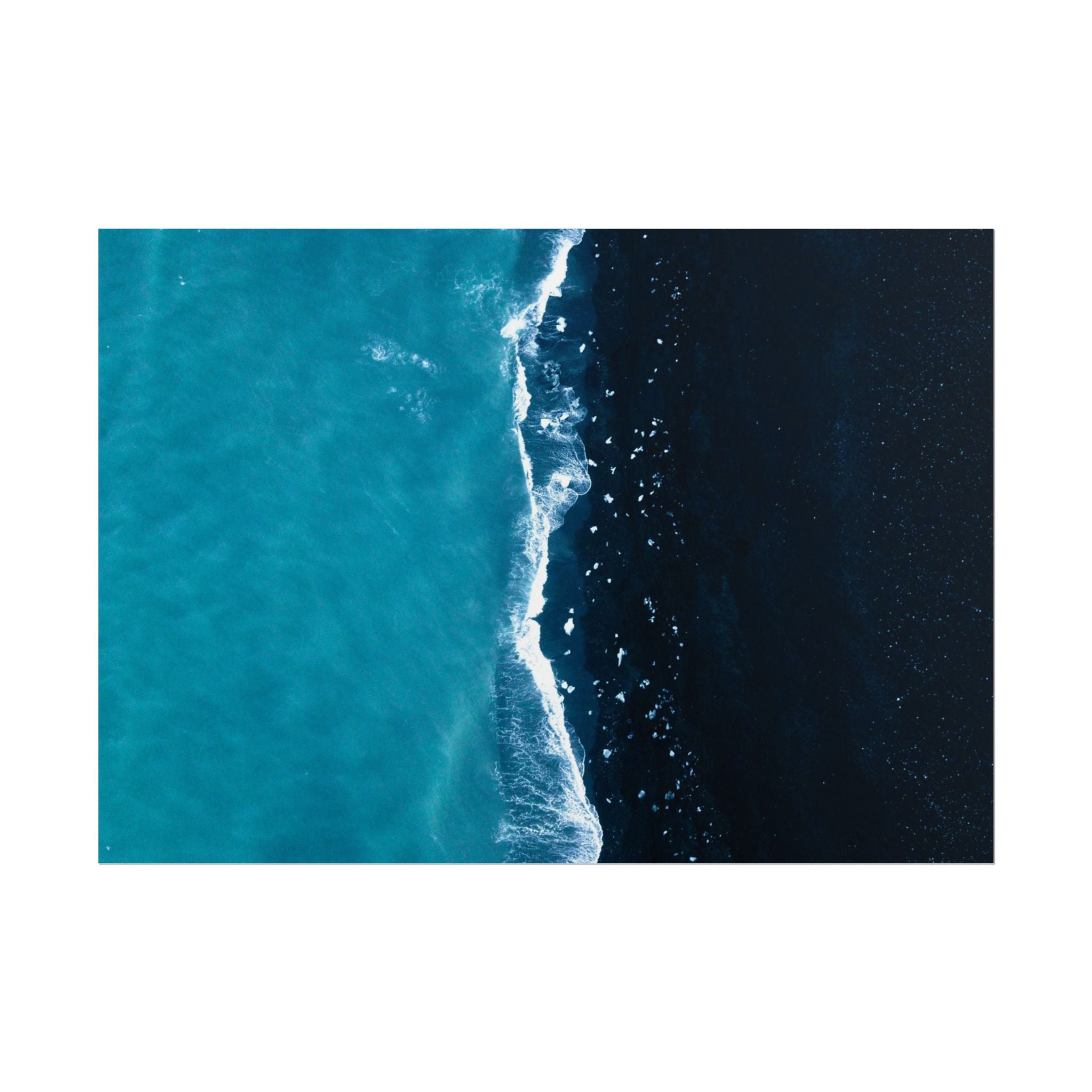 ocean-minimalist-decor-poster-print-beach-wall-art-coastal-photography-blue-ocean-print-sand-landscape-home-office-decoration