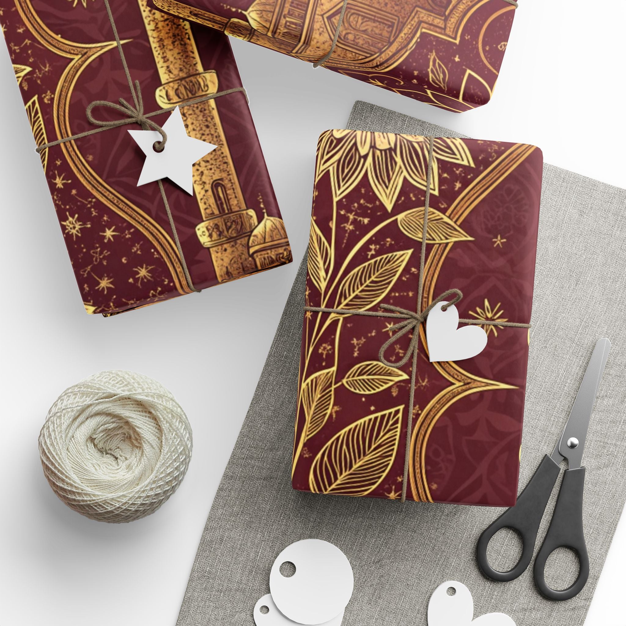 ramadan-night-wrapping-papers-islamic-celestial-gift-wrap-mosque-silhouette-eid-holiday-supplies-festive-present-packaging-re