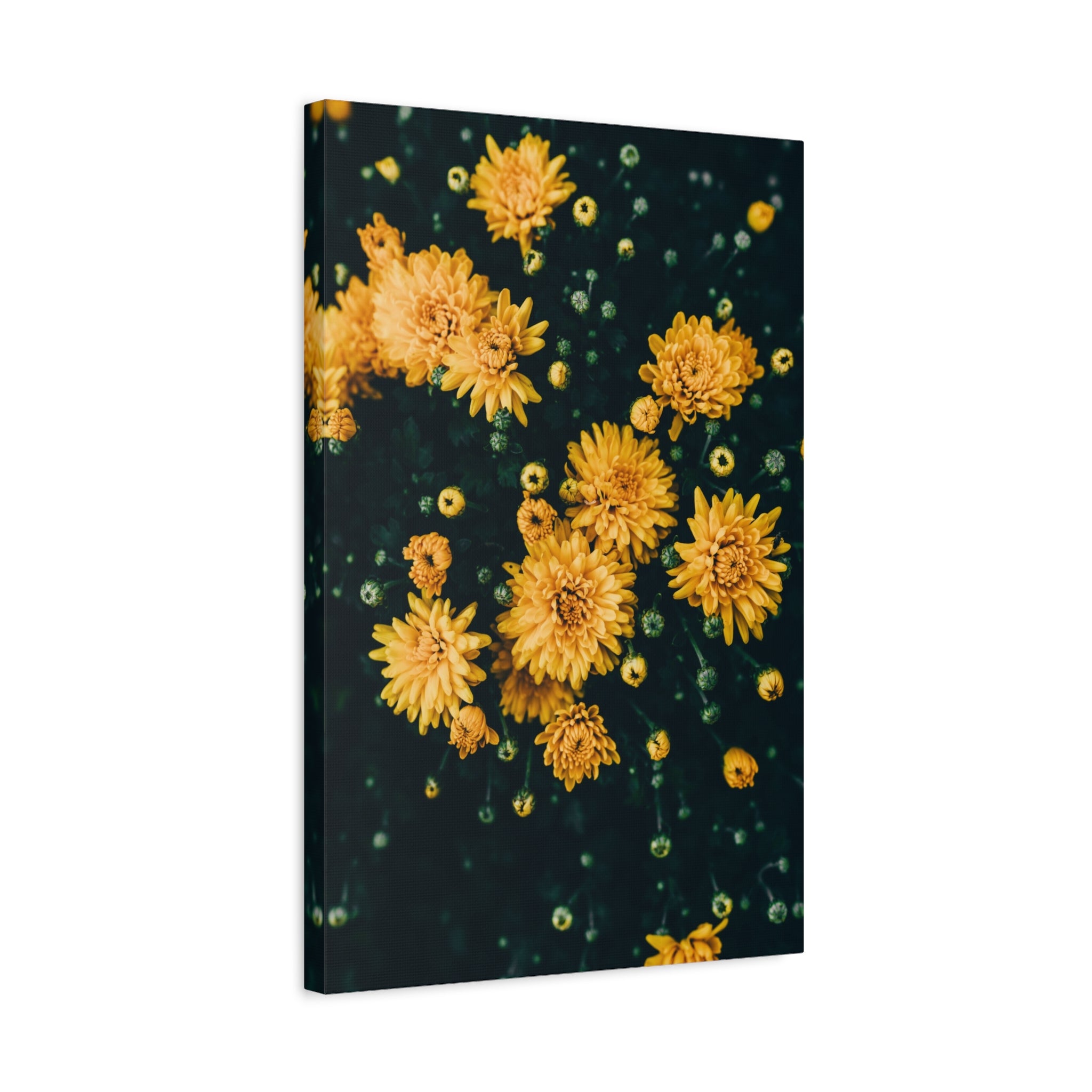 canvas-print-yellow-flower-art-matte-canvas-stretched-wall-decor-floral-home-decor-gift-bright-botanical-art-print-gallery-wr