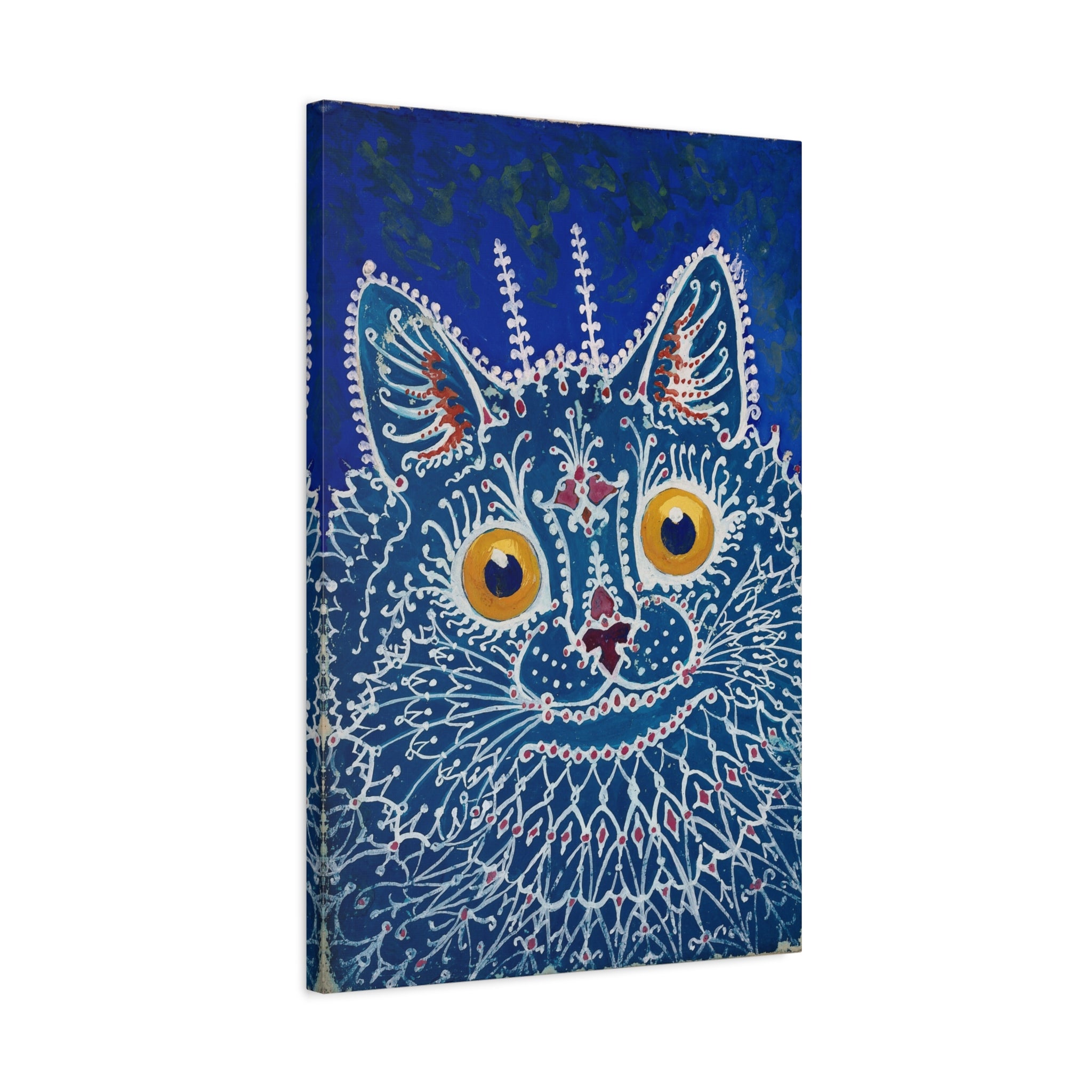 canvas-print-louis-wain-cat-gothic-style-gouache-art-large-wall-decor-matte-stretched-home-office-decoration-unique-cat-print