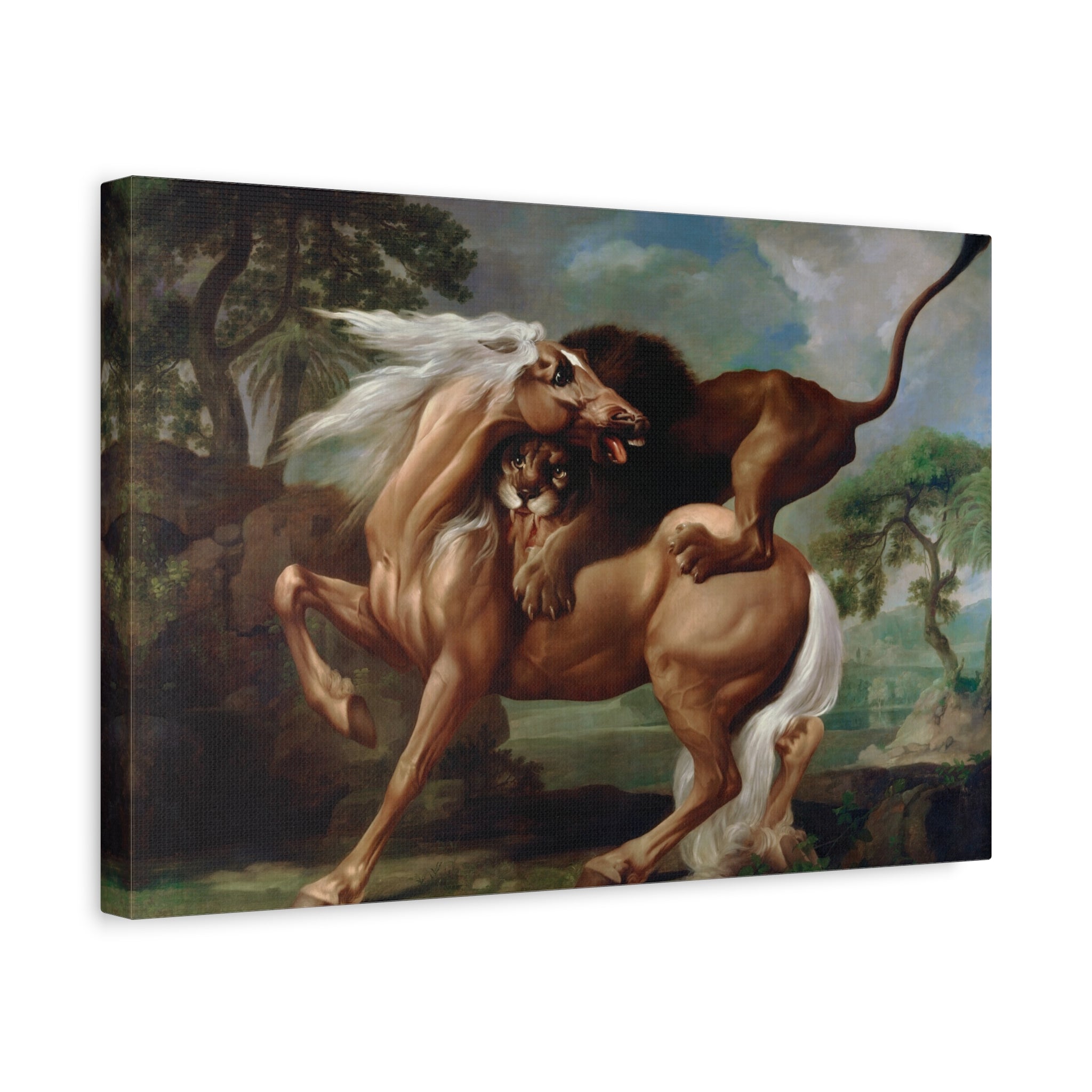 canvas-print-lion-attacking-horse-wall-art-decor-george-stubbs-painting-farm-house-decoration-hunting-art-african-wall-art