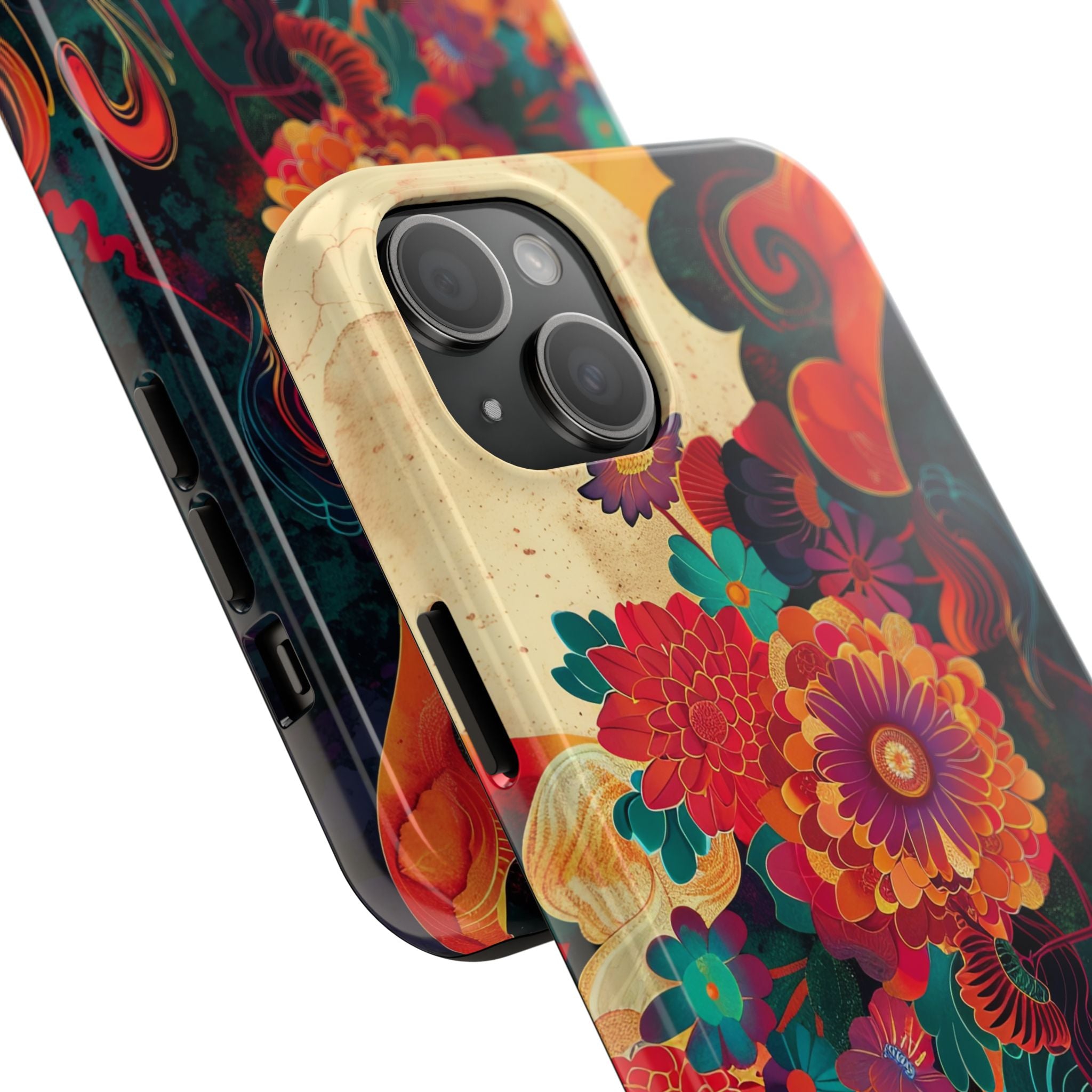iphone-tough-case-retro-japanese-flowers-floral-phone-cover-vintage-japanese-style-protective-phone-case-asian-floral-design-